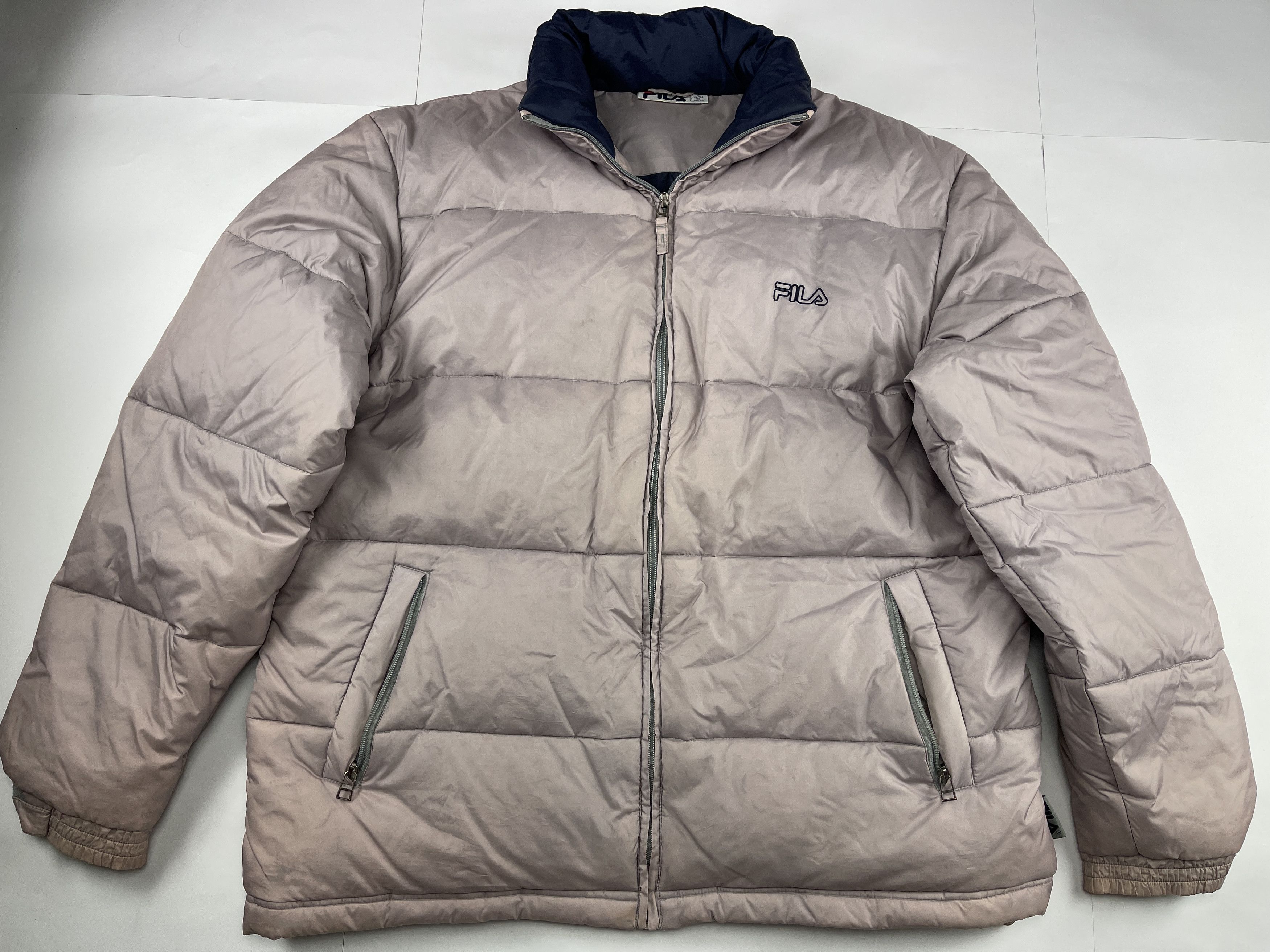Fila Fila puffer jacket, 90s hip hop, 1990s skater Y2K size L Size US L / EU 52-54 / 3 - 1 Thumbnail