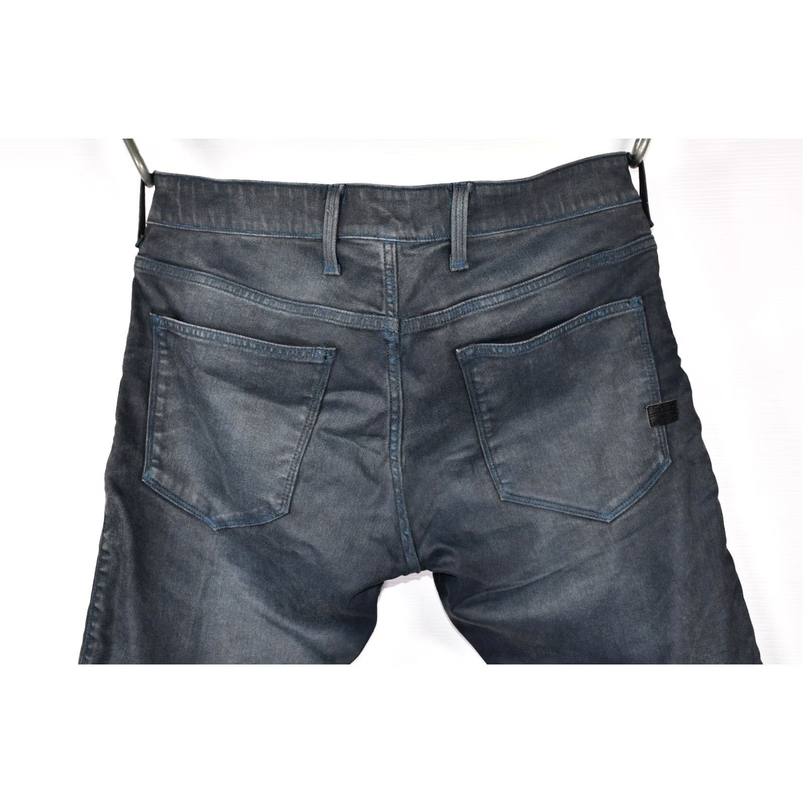 G-Star G-Star RAW Rackam Skinny Coj Jeans Men W32 L30 Gray Solid Denim Closure Zip 32 Inseam 30.31 inch 98 cm 30.31 inch Mens Skinny / Regular Vintage No Size US 32 / EU 48 - 3 Thumbnail