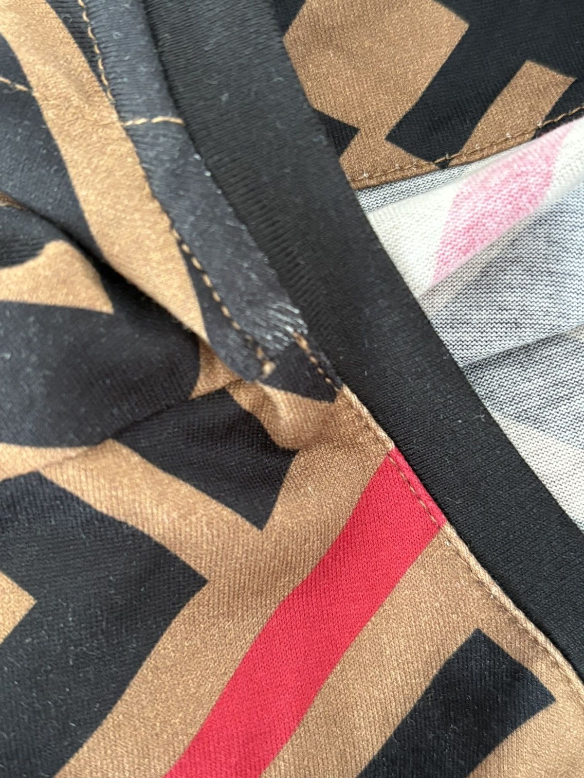 Fendi FF Monogram T-Shirt Size US XS / EU 42 / 0 - 9 Thumbnail