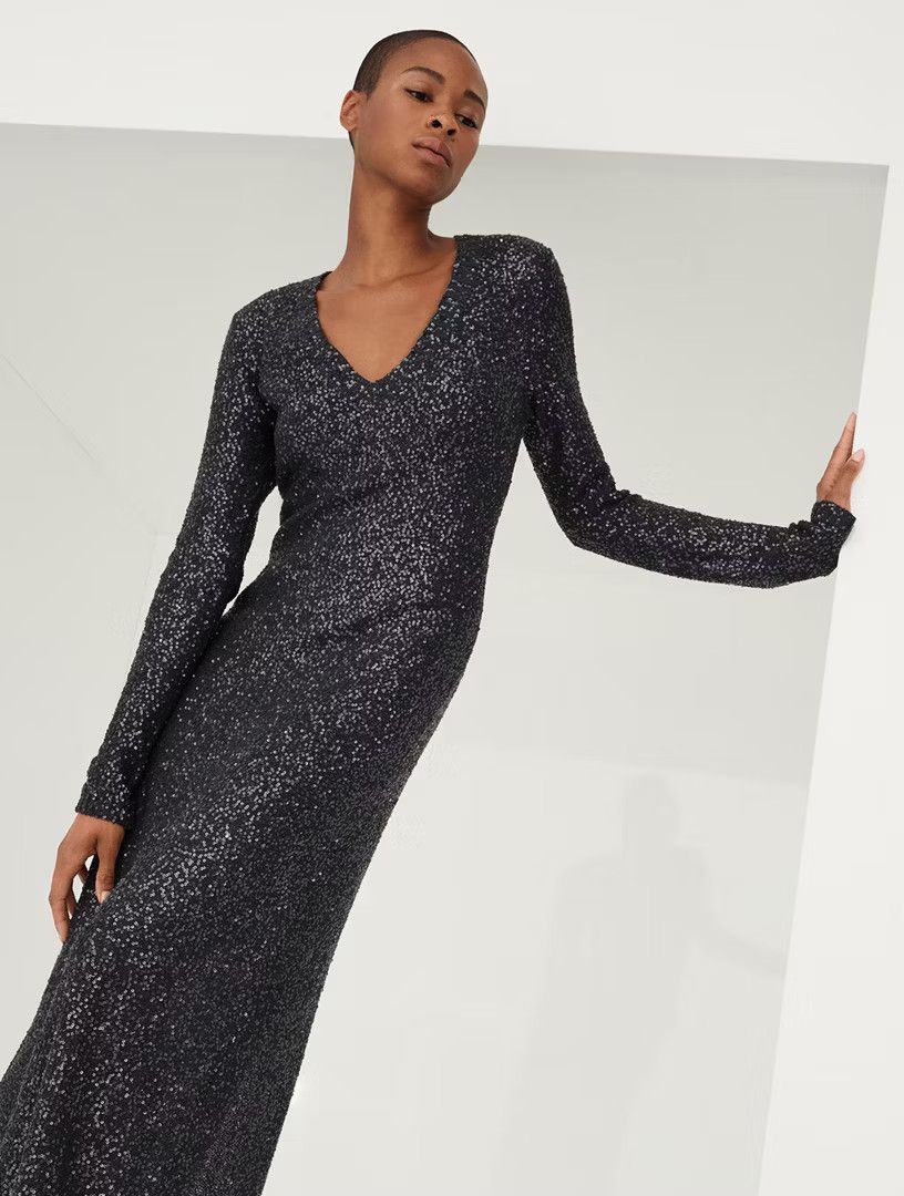 Brunello Cucinelli o1w1db10825 Dress in Dark Grey Size L / US 10 / IT 46 - 5 Thumbnail