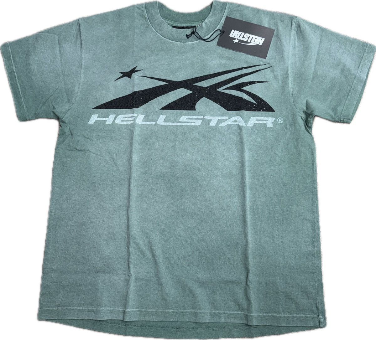 HELLSTAR Hellstar Sports Logo Rhinestone T-shirt Size US M / EU 48-50 / 2 - 1 Thumbnail