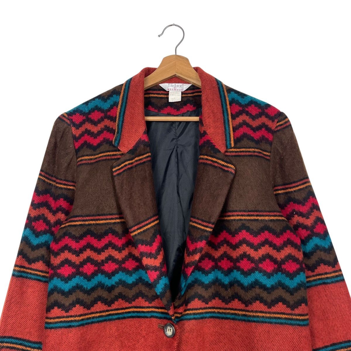 Melrose Vintage 90s Index By Melrose Navajo Native Button Jacket Size US M / EU 48-50 / 2 - 2 Thumbnail
