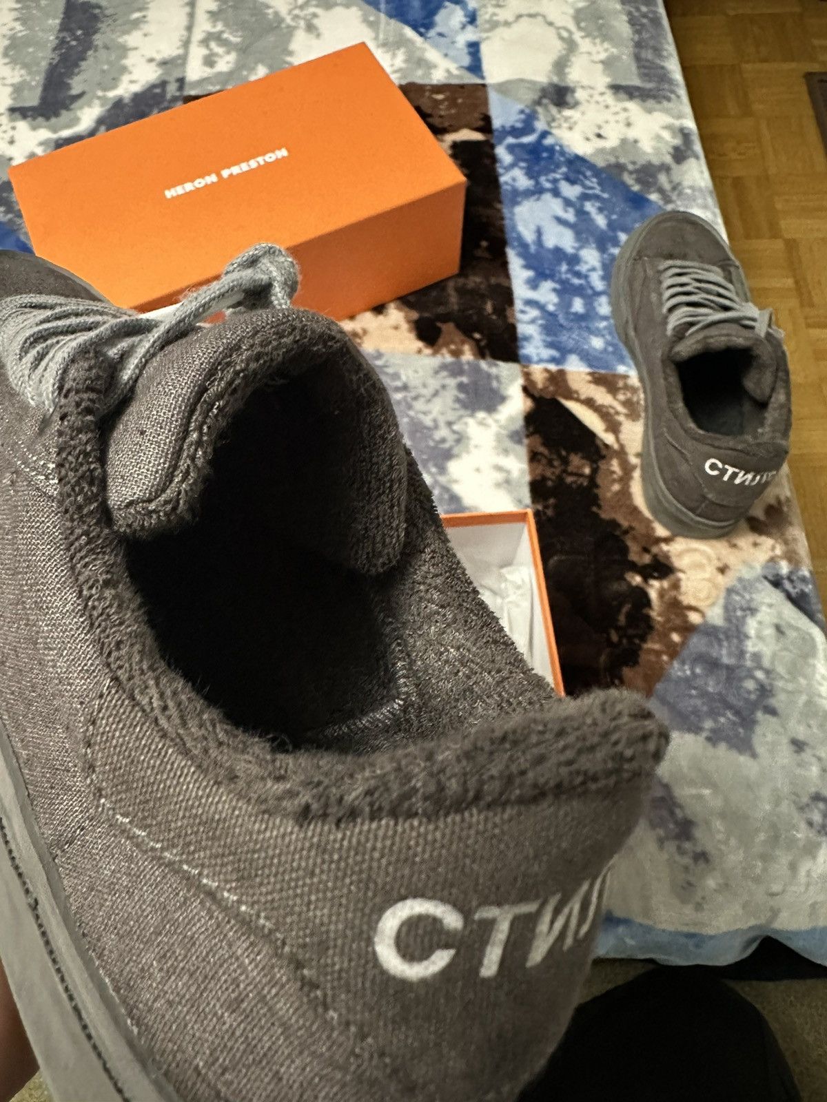 Heron Preston HERON PRESTON BROWN CTNMB SNEAKERS. Size US 8 / EU 41 - 14 Thumbnail