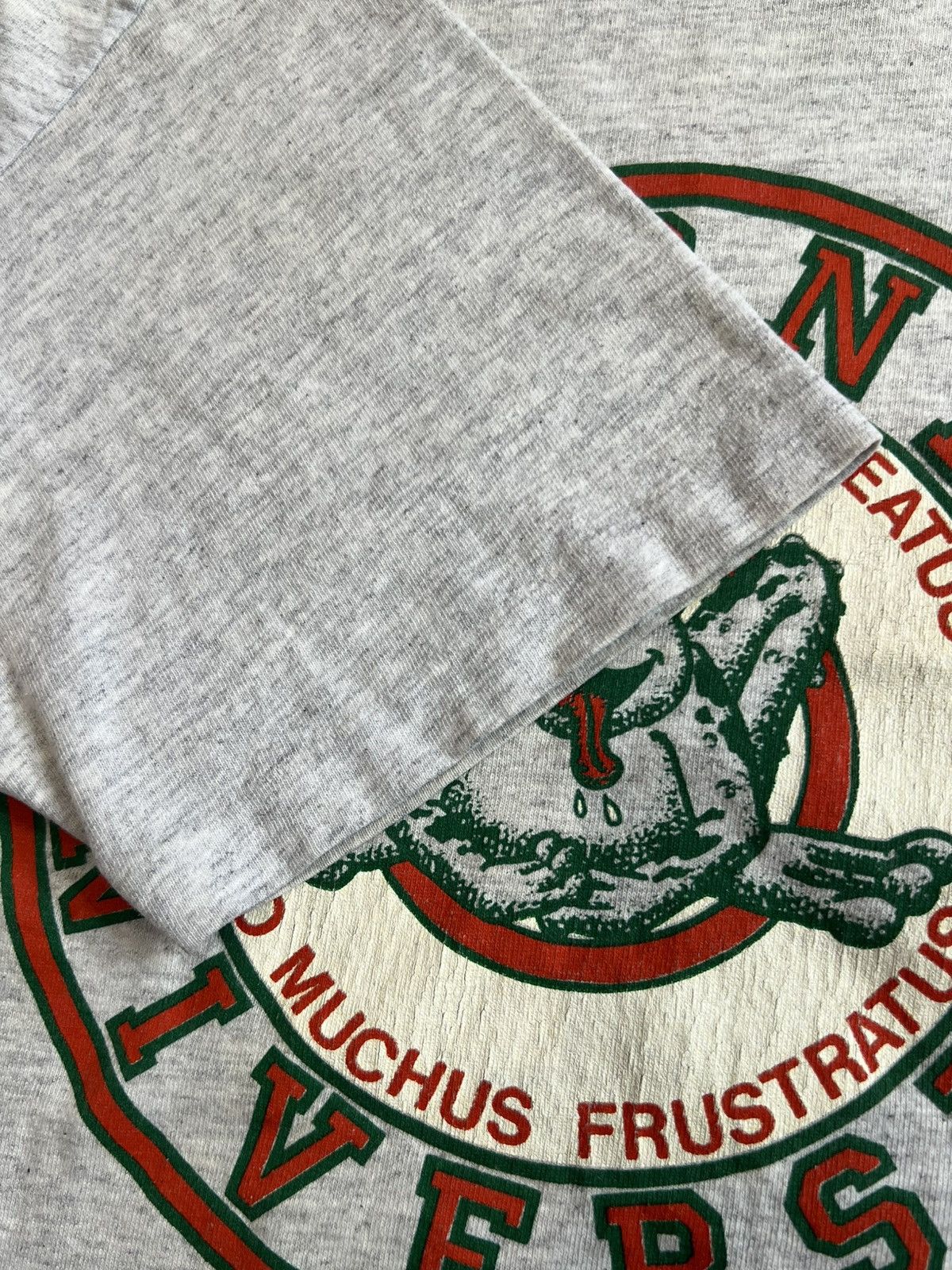 Vintage Vintage Horny University Shirt Sex Porn Vulgar Parody Funny Size US L / EU 52-54 / 3 - 3 Thumbnail