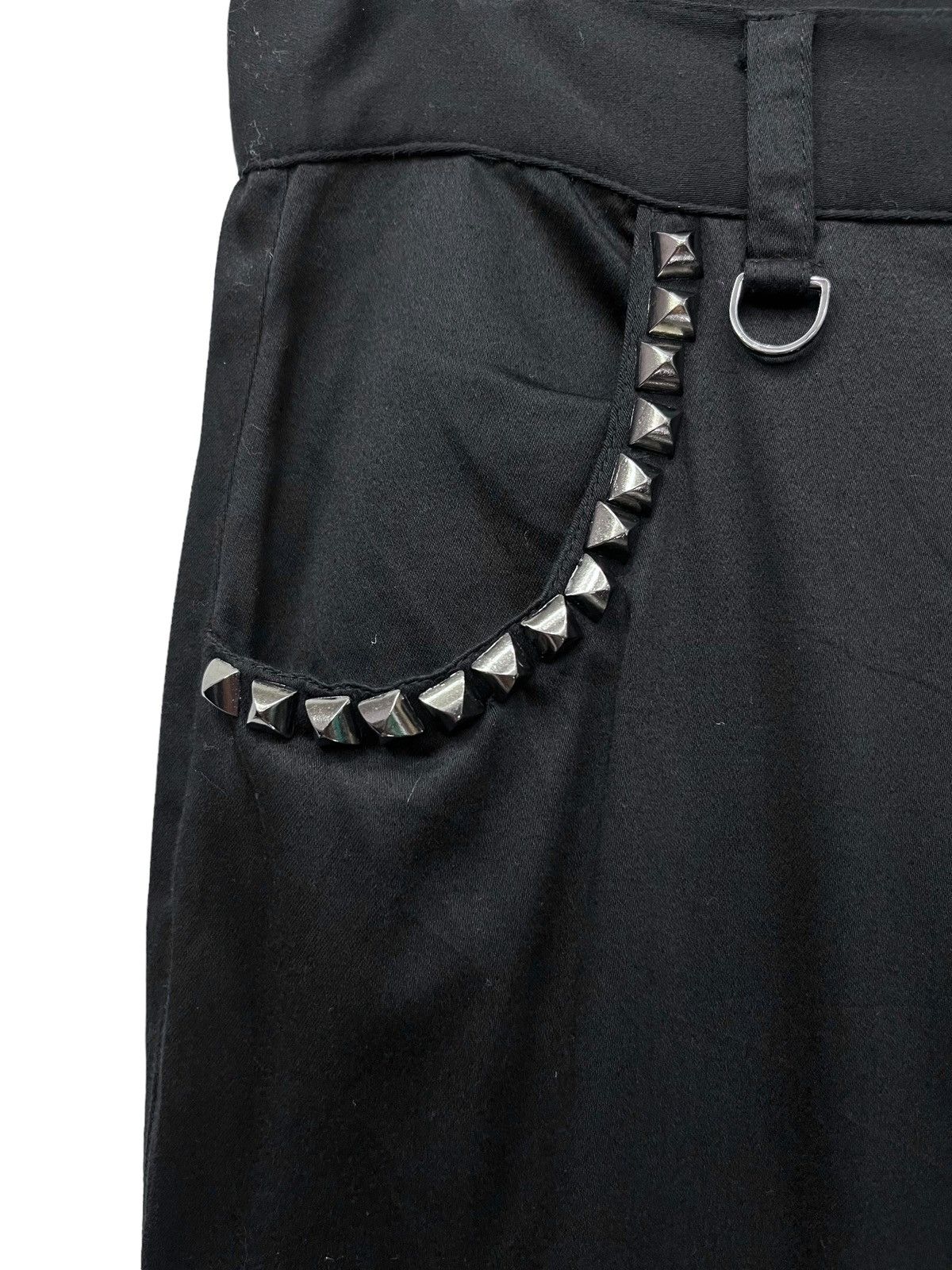 Japanese Brand 🔥90’s BLACK BACCARA Punk Studded Jogger Cargo Soft Blends Size US 29 - 8 Thumbnail