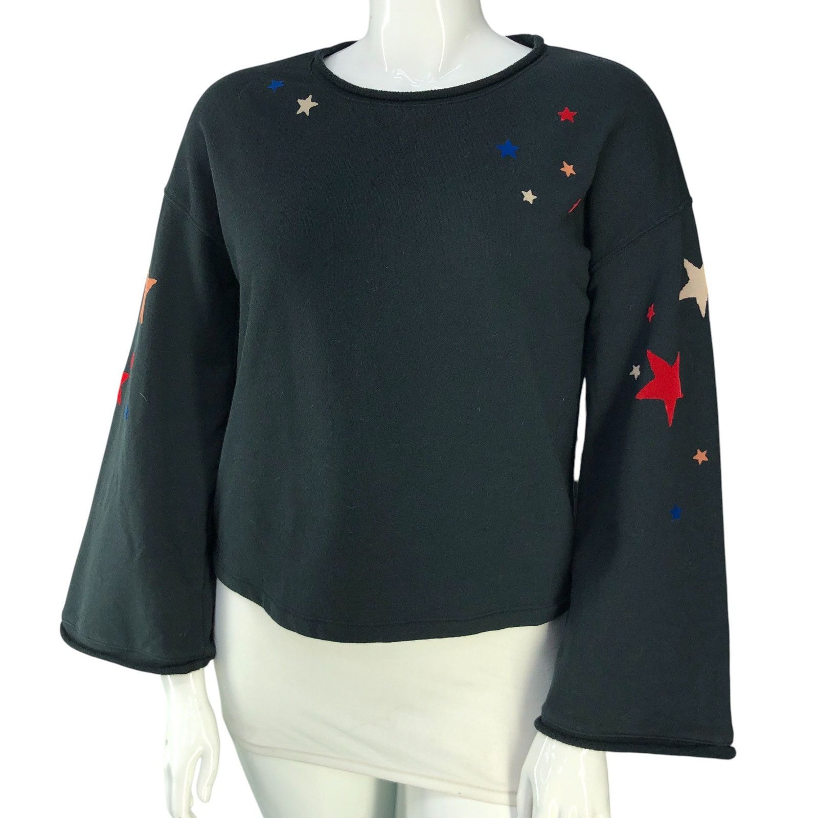 Madewell Madewell Size M Sweater Starry Night Sweatshirt Flare Sleeve Size M / US 6-8 / IT 42-44 - 1 Thumbnail