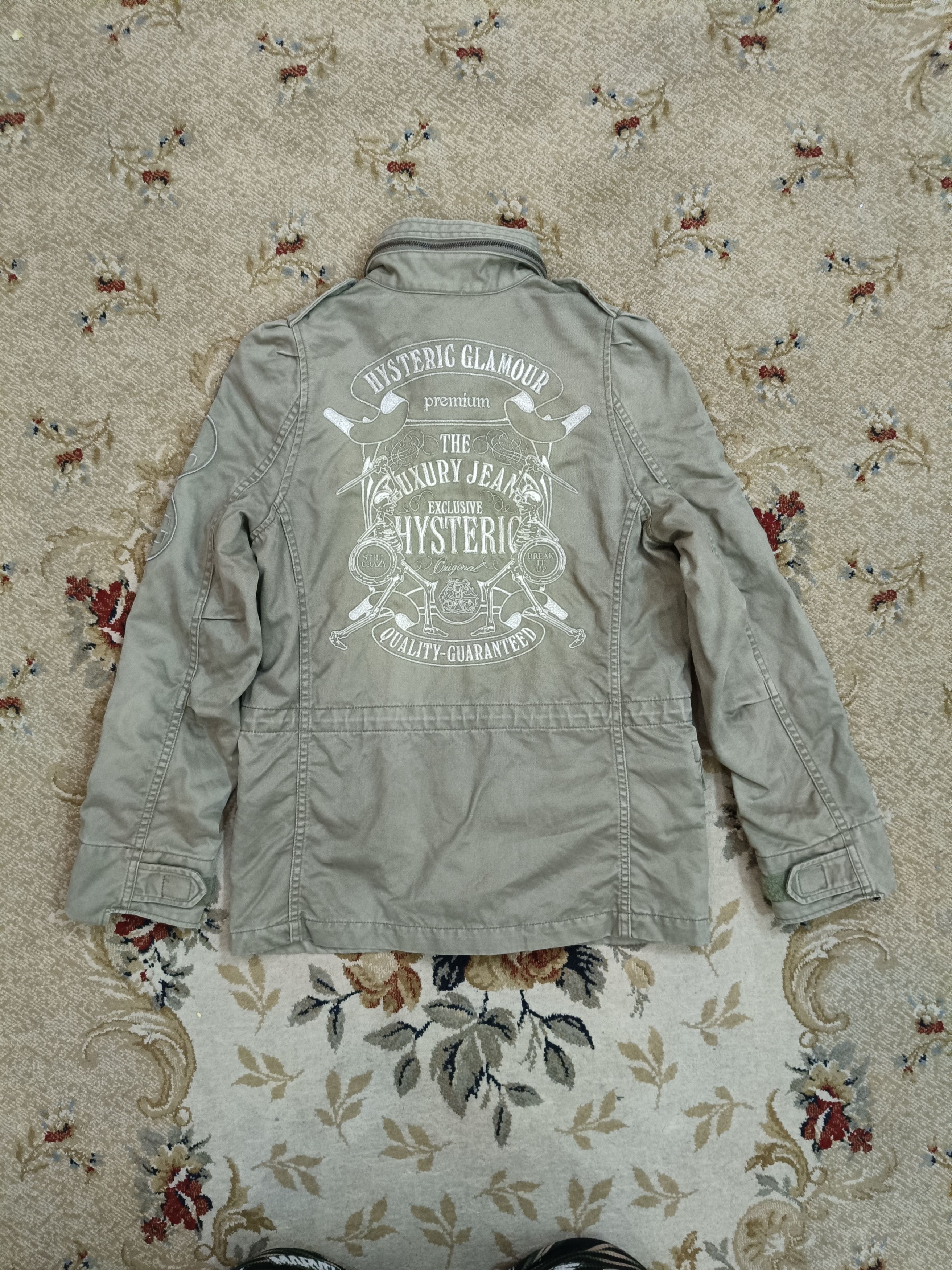 Hysteric Glamour × Japanese Brand HG Embroidered Military Jacket Size US S / EU 44-46 / 1 - 9 Thumbnail