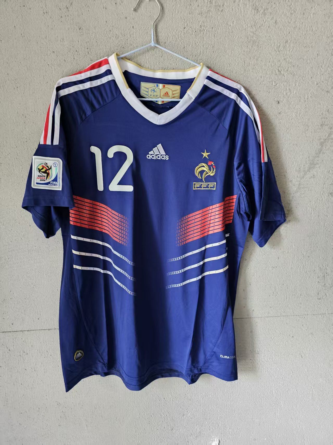 Other 2010 World Cup France #12 Thierry Henry Jersey Size US L / EU 52-54 / 3 - 1 Thumbnail