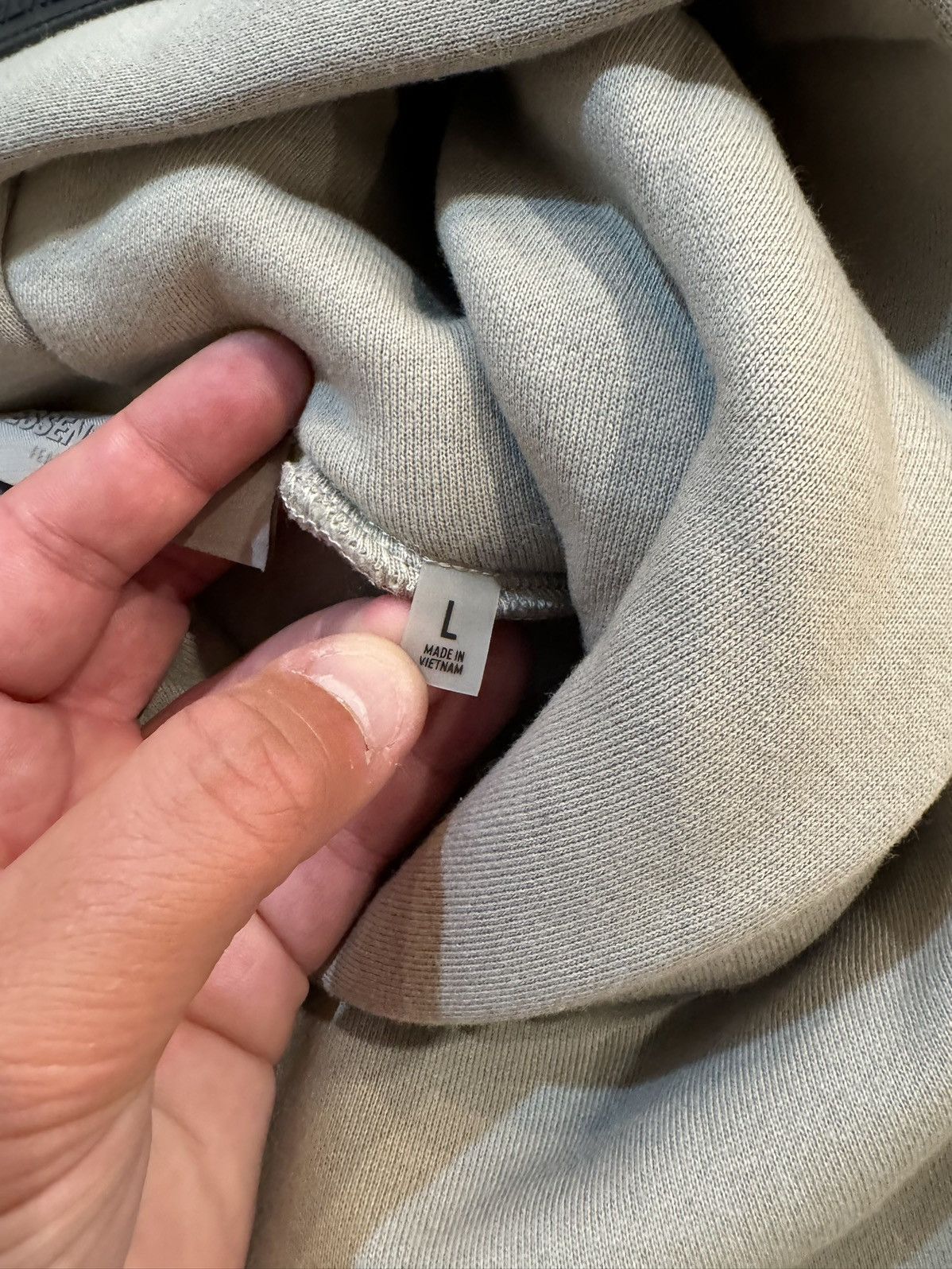 Essentials 🔥300$ Essentials Fear of God Pullover Ess Seal Fleece Hoodie Size US L / EU 52-54 / 3 - 9 Thumbnail