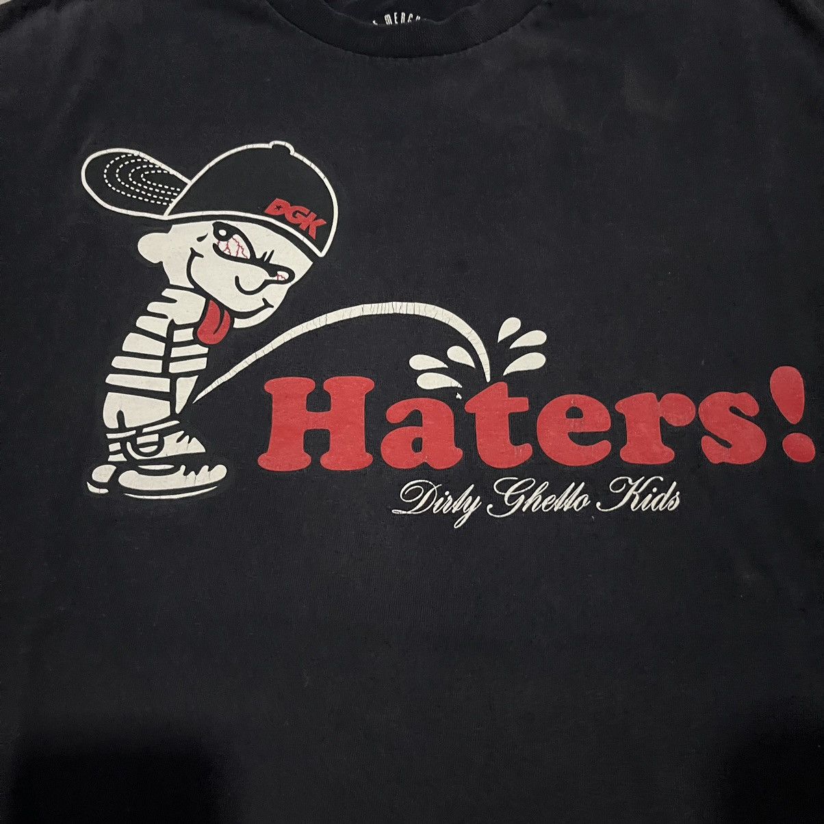 DGK DGK Piss Haters Black T-shirt Size US XL / EU 56 / 4 - 3 Thumbnail