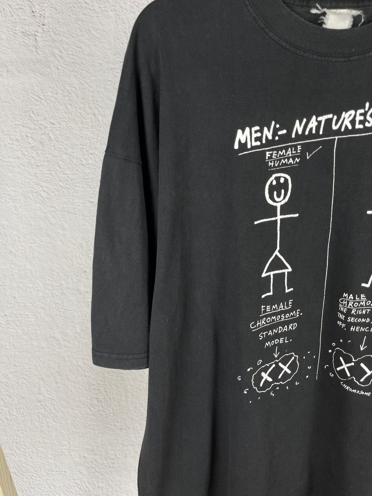 Band Tees Vintage “Men: Nature’s mistake” big logo band tee shirt Size US XL / EU 56 / 4 - 3 Thumbnail