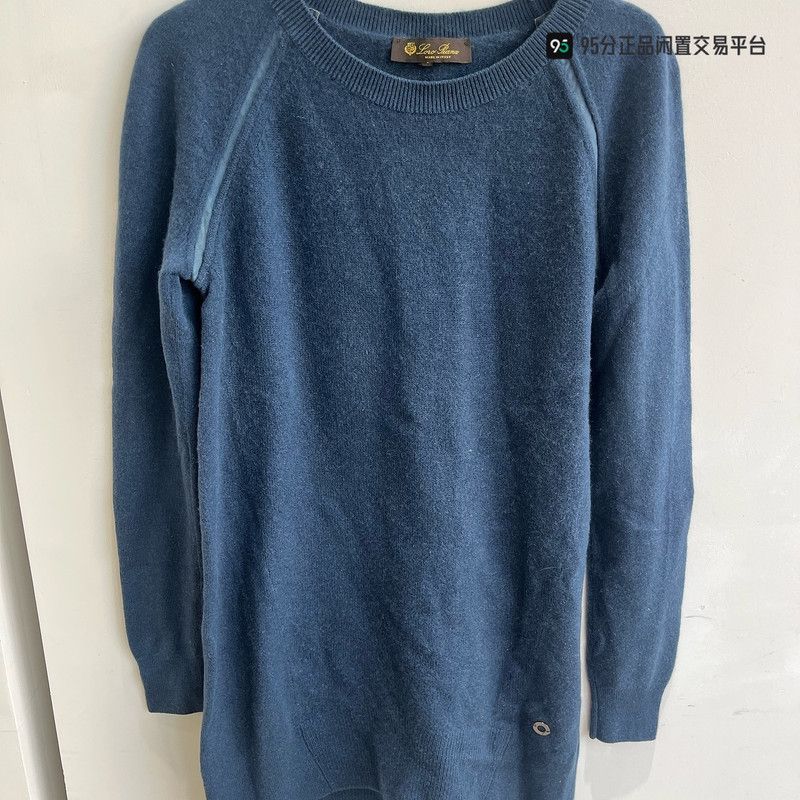 Loro Piana Loro Piana Men's Cashmere Crewneck Mid-Length Sweater Size US S / EU 44-46 / 1 - 1 Thumbnail