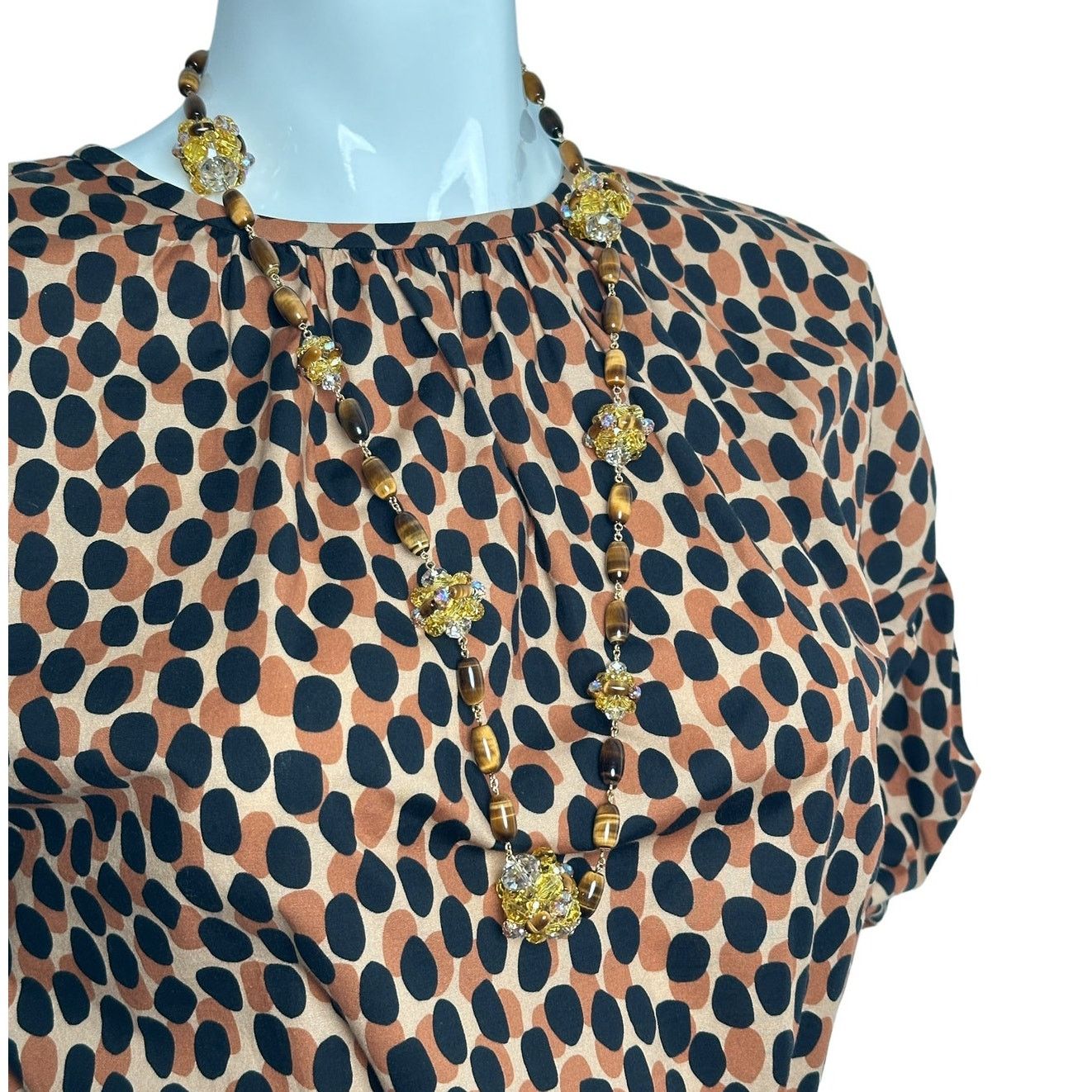 Swarovski Swarovski Somnia necklace Long, Brown, Gold-tone plated Size ONE SIZE - 4 Thumbnail