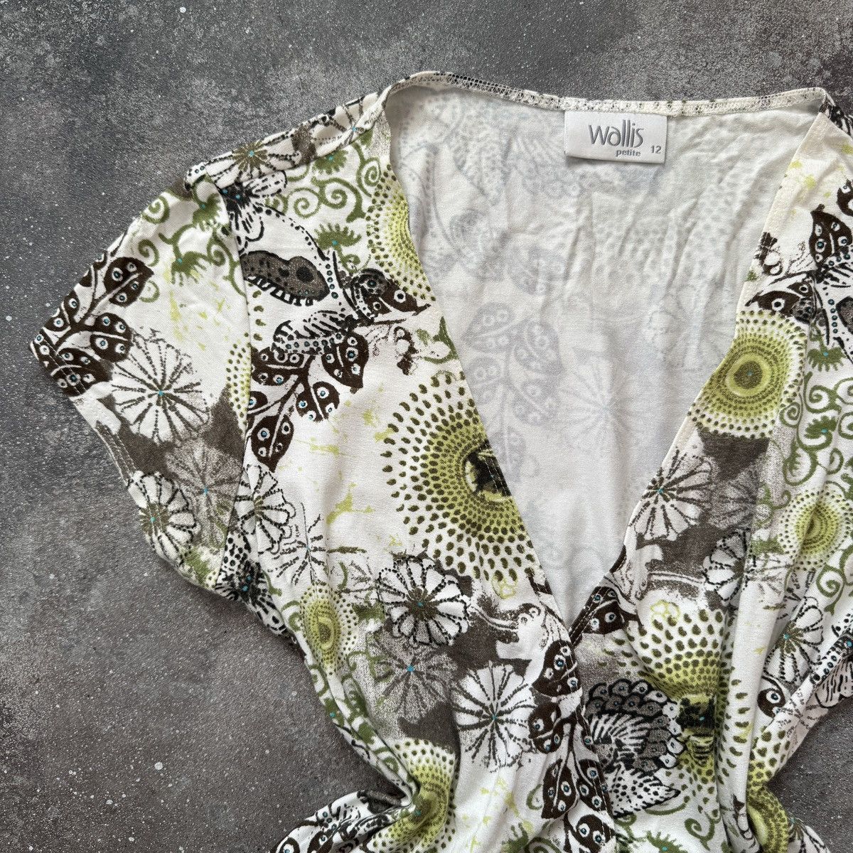 Hysteric Glamour 2000’s Aesthetic Vintage Y2K Boho Floral Print Blouse Size L / US 10 / IT 46 - 3 Thumbnail
