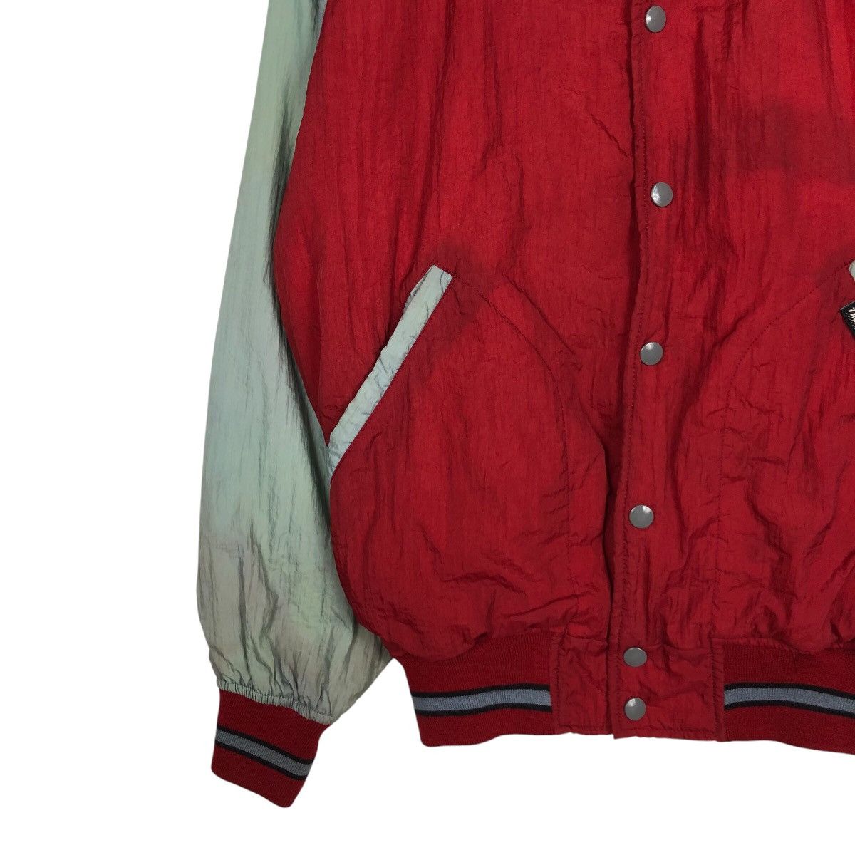 Japanese Brand 📌Vintage Varsity Bomber Jacket Troy Bros Issey Miyake Size US M / EU 48-50 / 2 - 5 Thumbnail