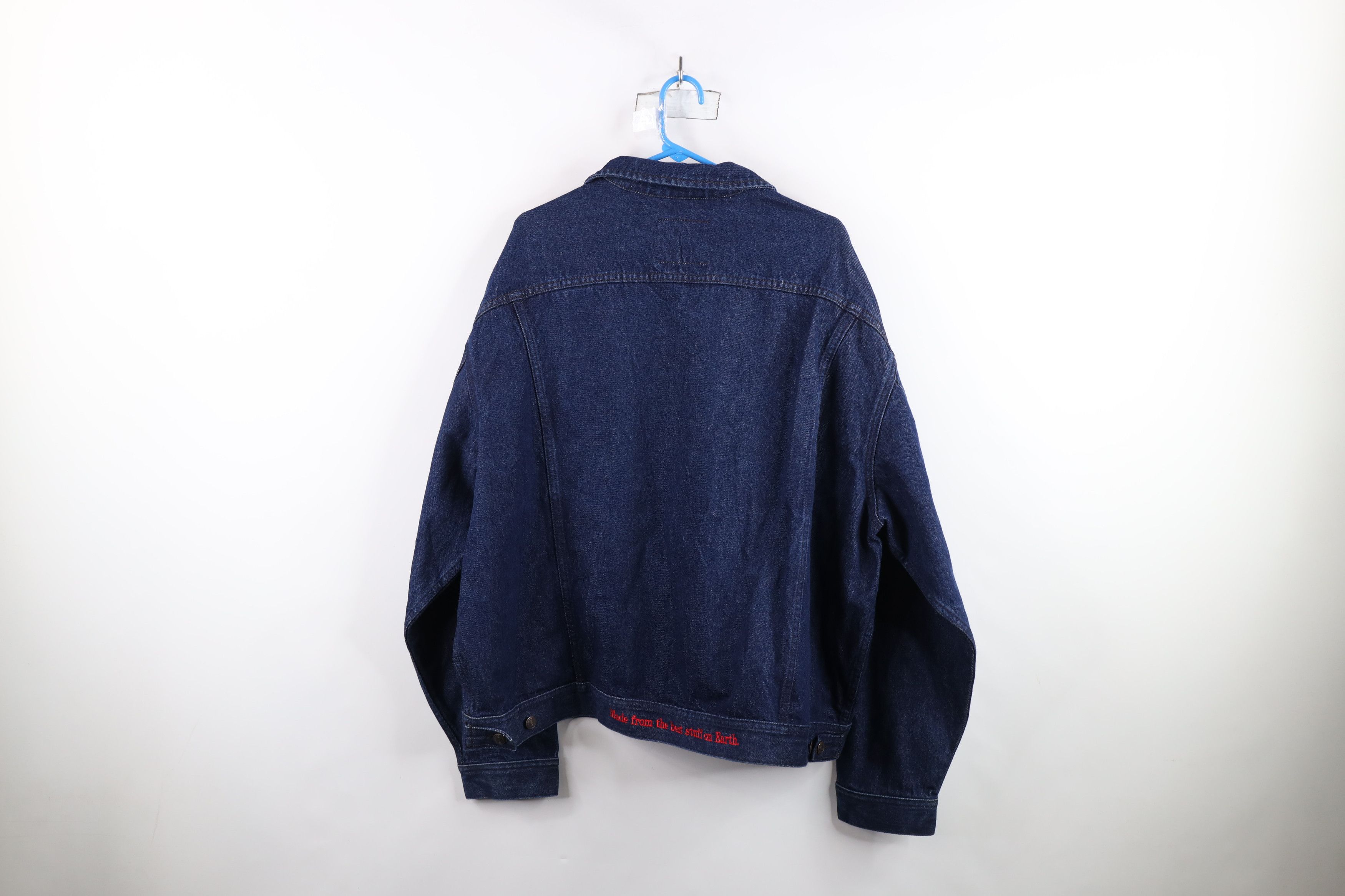 Vintage Vintage 90s Streetwear Snapple Tea Denim Trucker Jacket Size US XXL / EU 58 / 5 - 13 Thumbnail