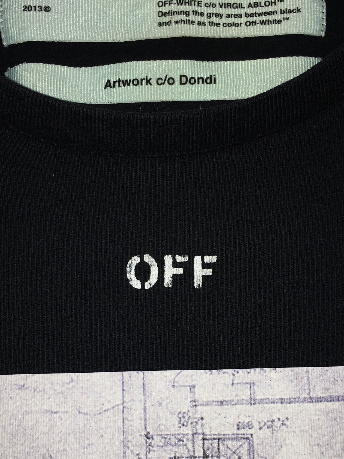 Off-White tshirt OFF-WHITE x DONDI Square tee t-shirt off white y2k Size US M / EU 48-50 / 2 - 12 Thumbnail