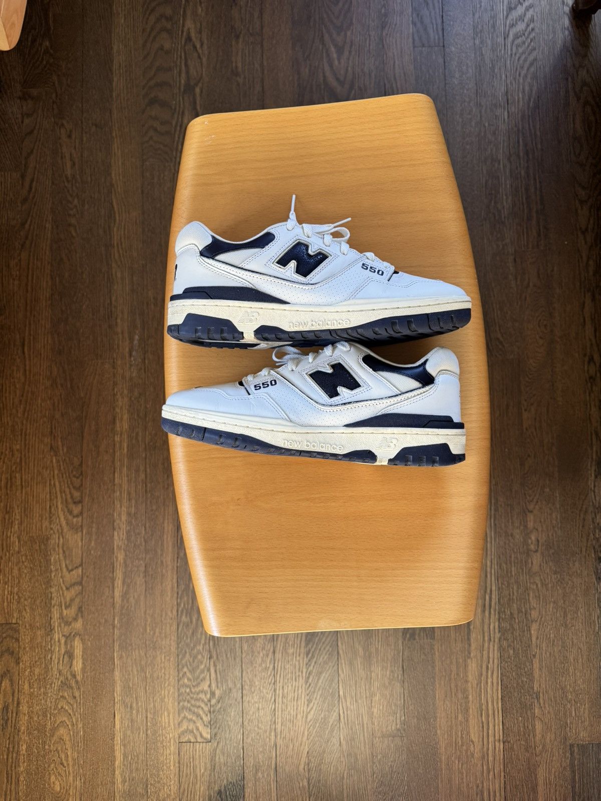 Aime Leon Dore × New Balance Aime Leon Dore X New Balance 550 (navy, 10.5) Size US 10.5 / EU 43-44 - 3 Thumbnail
