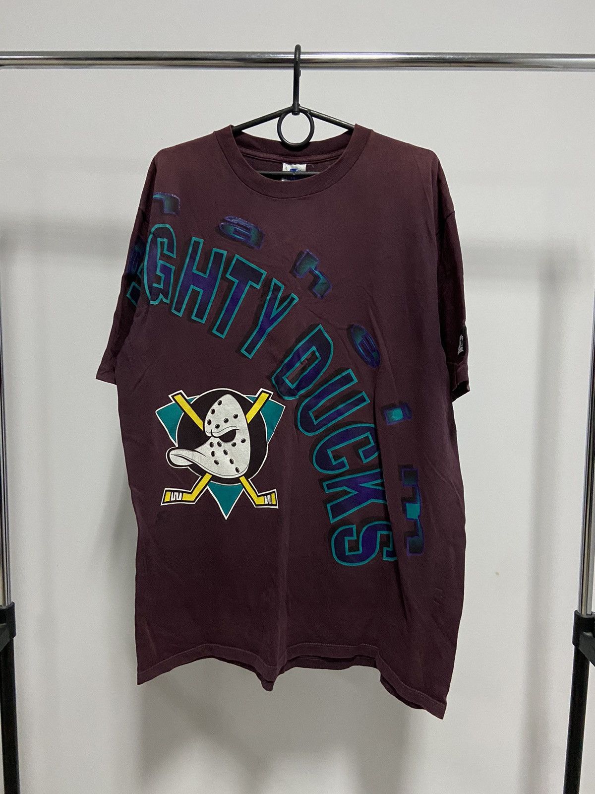 Mighty ducks big logo t shirt starter USA vintage