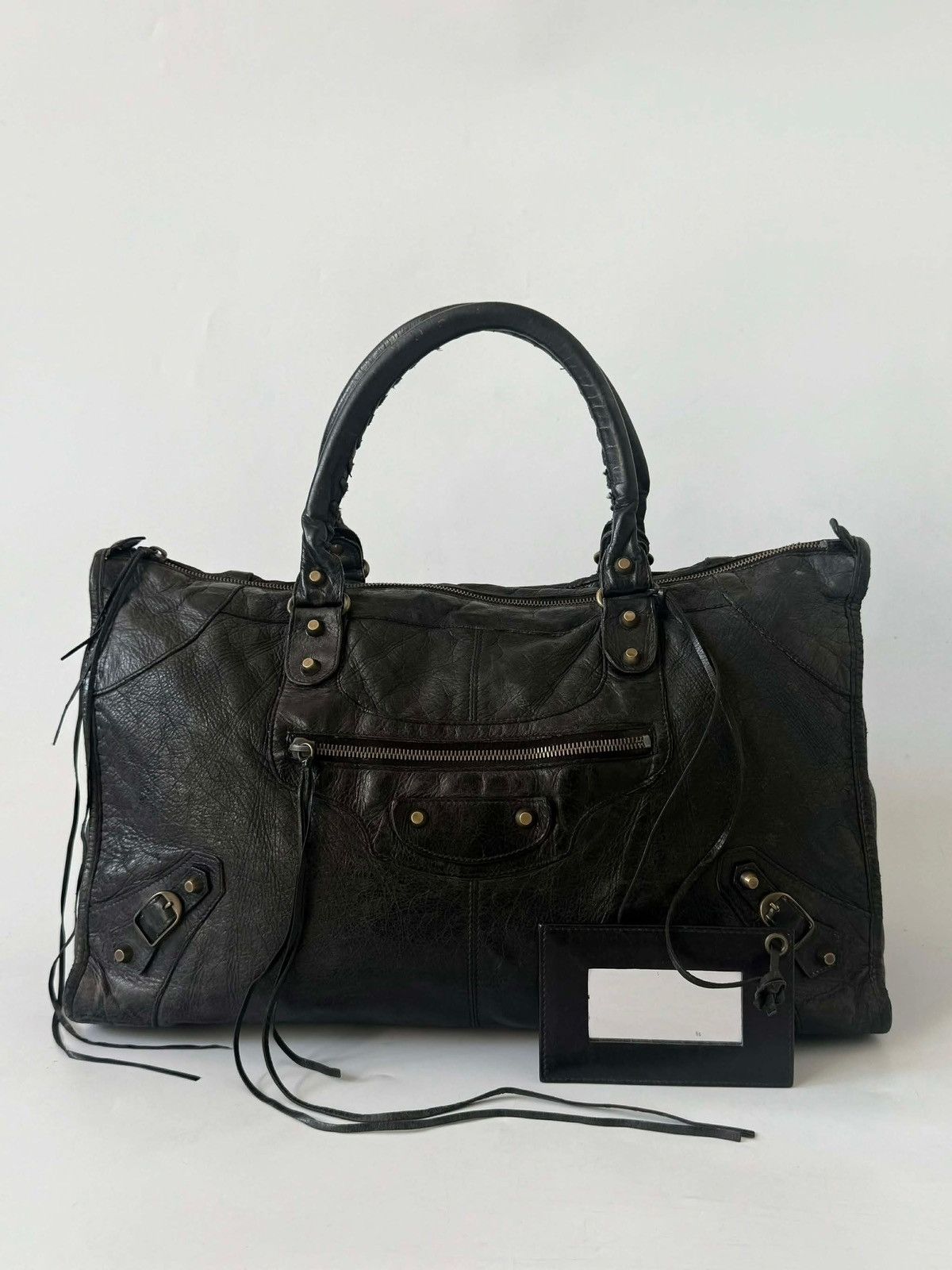 Balenciaga 2000’s Balenciaga Black Classic Work Bag Size ONE SIZE - 1 Thumbnail
