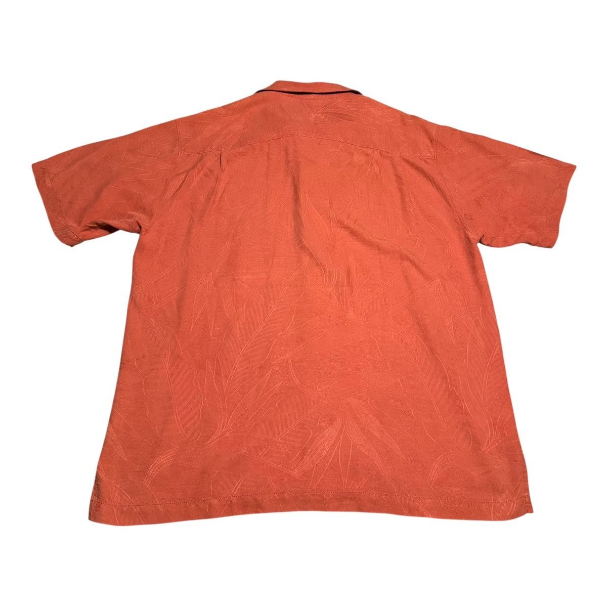 Tommy Bahama Tommy Bahama Orange Palm Loop Collar Casual Shirt Large Size US L / EU 52-54 / 3 - 4 Thumbnail