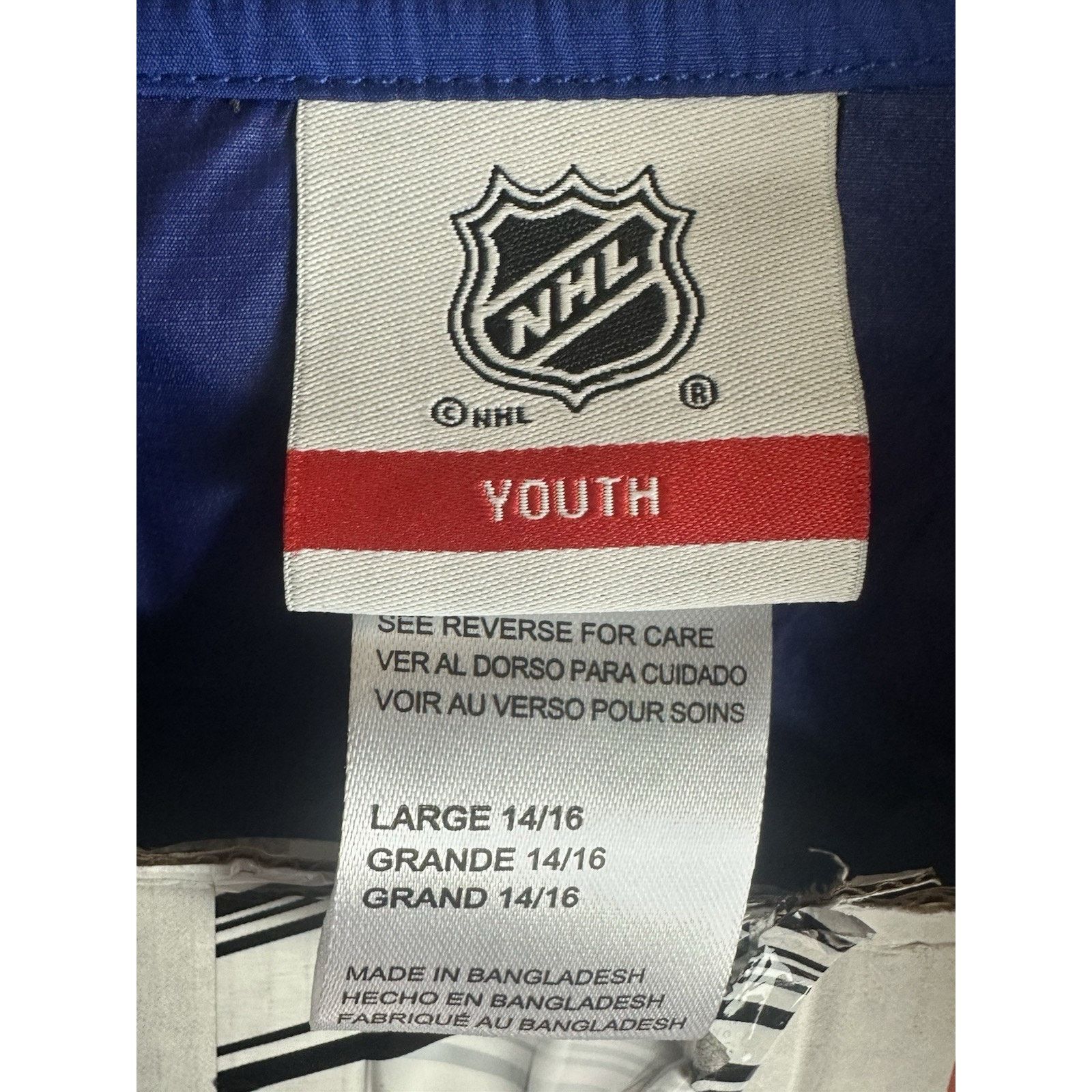 NHL NWT NHL Apparel Youth Size L (8) New York Rangers- MSRP $50 Size ONE SIZE - 5 Thumbnail