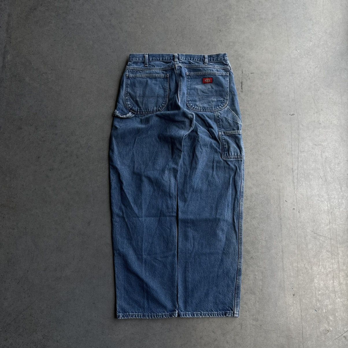 Dickies Vintage Dickies 34x34 Carpenter Pants Faded Blue Jeans Rare Size US 34 / EU 50 - 2 Thumbnail