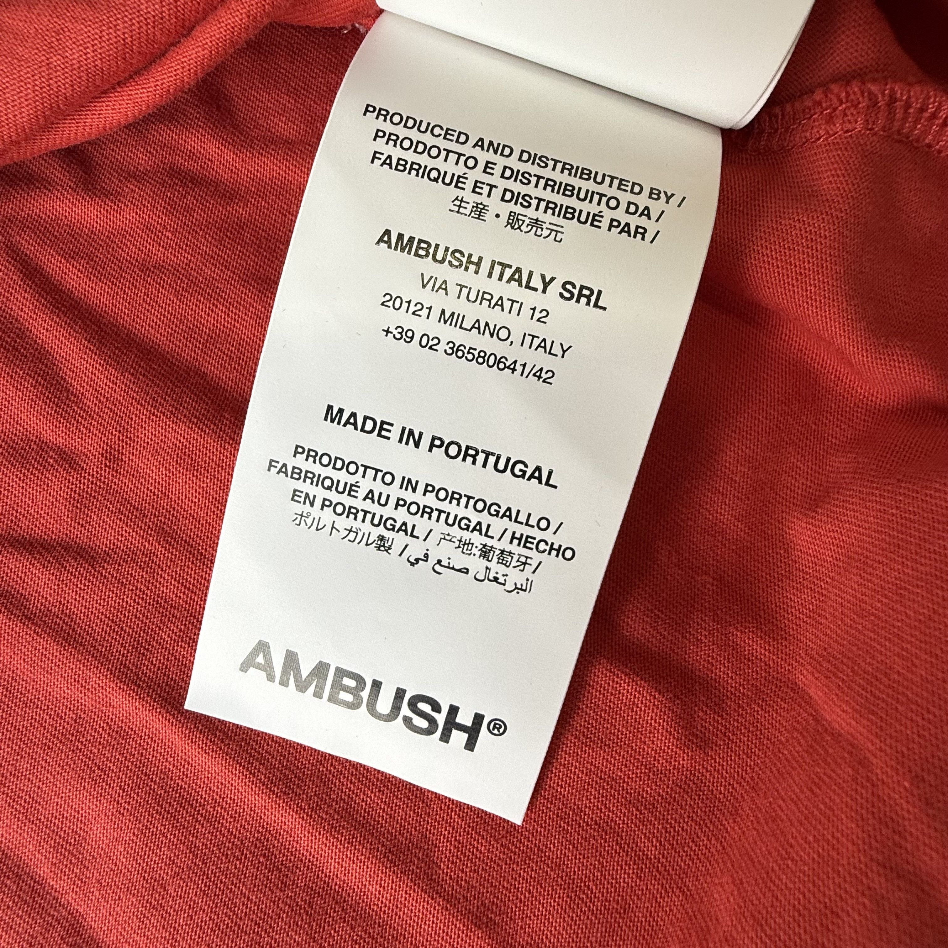 Ambush Design Ambush Stoppers T-Shirt Size US M / EU 48-50 / 2 - 5 Thumbnail