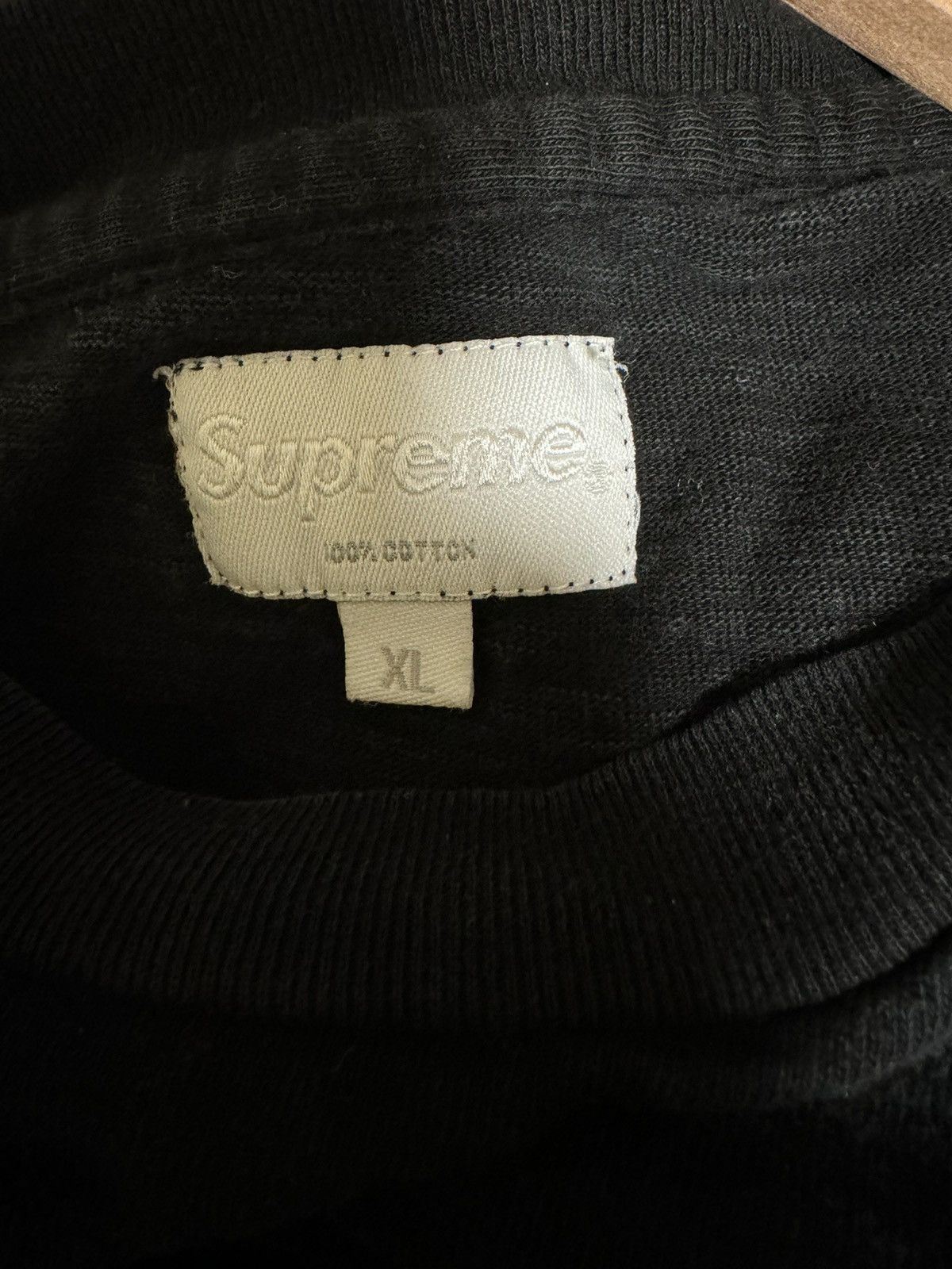 Supreme Supreme Vertical Logo Tee (FW16) Size US XL / EU 56 / 4 - 3 Thumbnail
