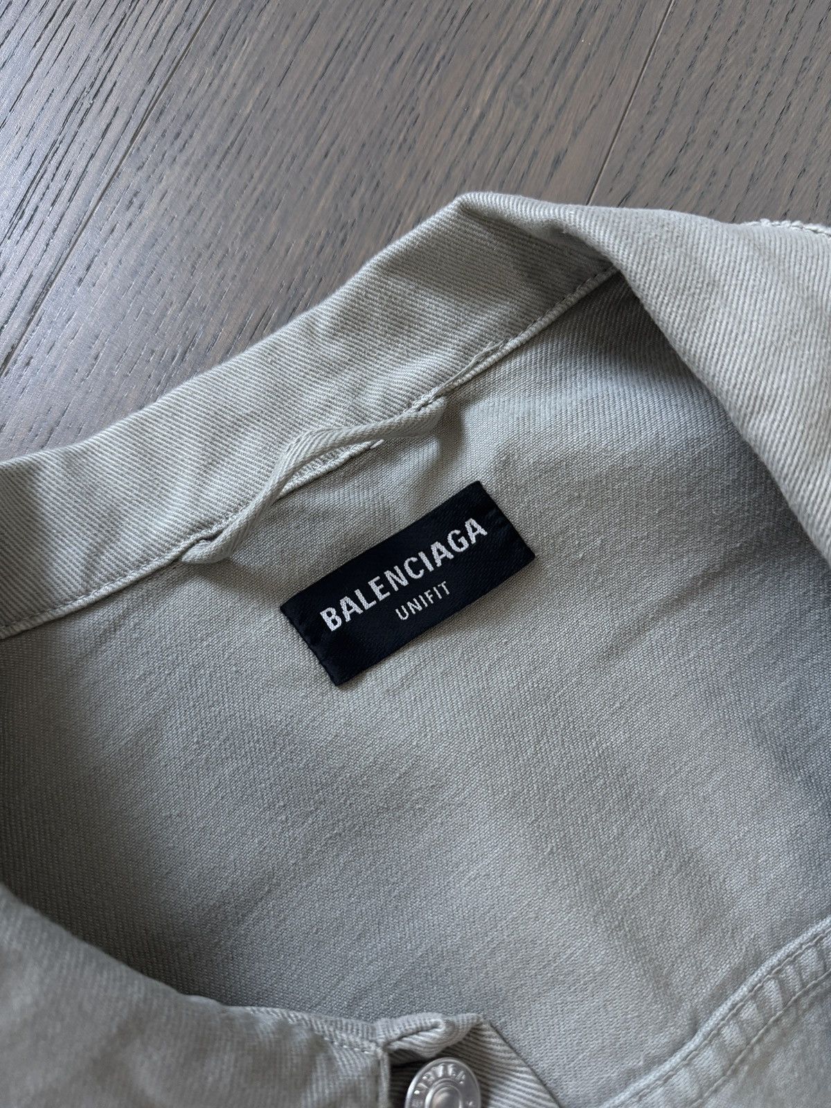 Balenciaga Balenciaga Oversized Denim Jacket Size US S / EU 44-46 / 1 - 3 Thumbnail