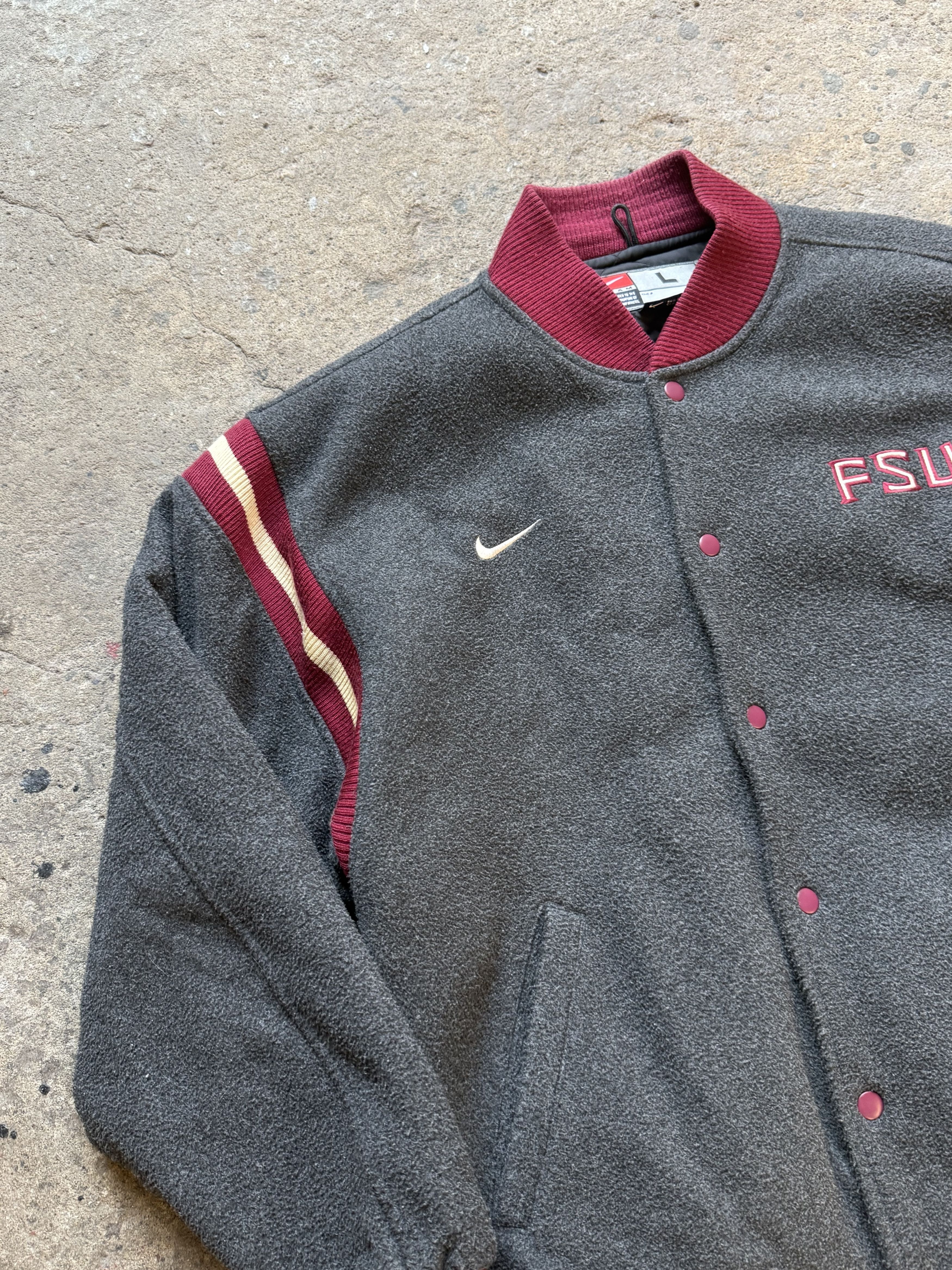 Nike Nike Univeristy Varsity College Jacket Florida State Size US L / EU 52-54 / 3 - 3 Thumbnail