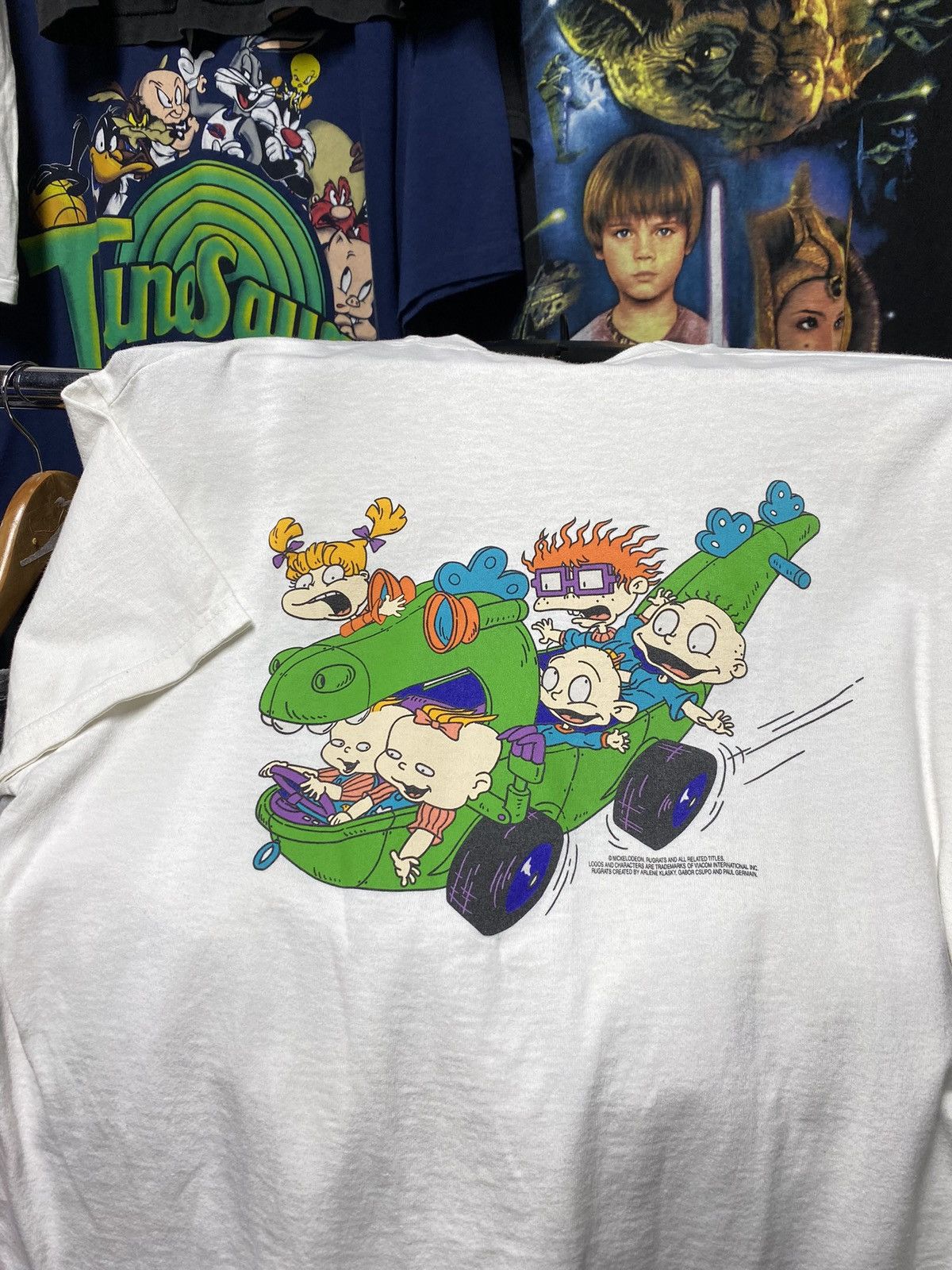 90’s Vintage Rugrats Nickelodeon Movie Promo Tee Shirt Large