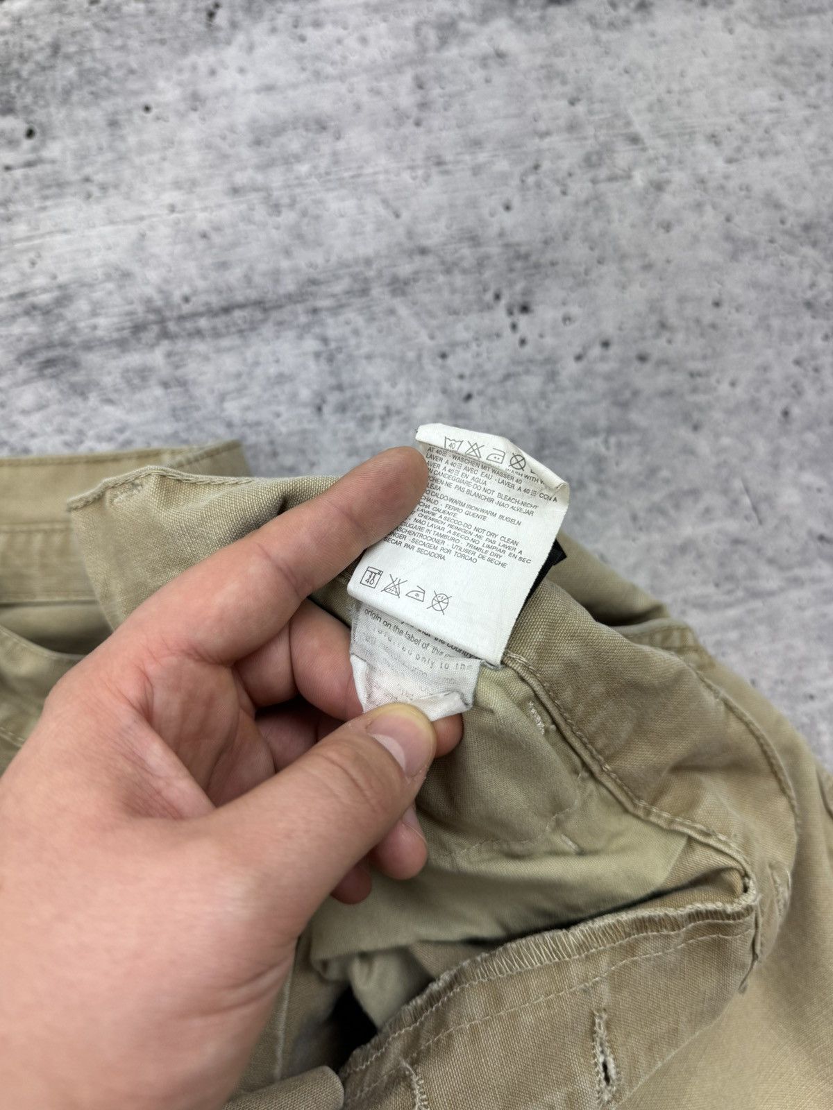 Stone Island Stone Island Denims Big Logo Cargo Pants Trousers Jeans W32 Size US 32 / EU 48 - 18 Thumbnail