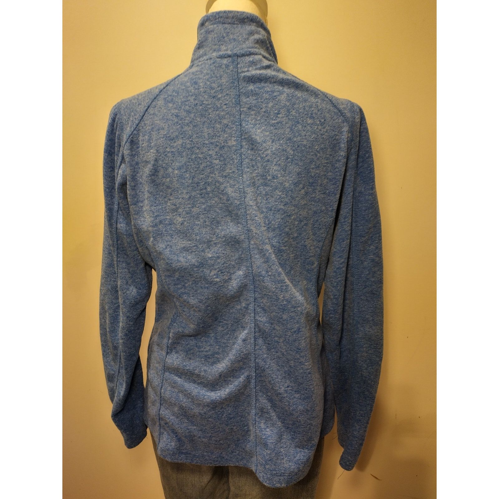 Port Authority Port Authority Women Full Zip Jacket Long Sleeve Pocket Blue Size M / US 6-8 / IT 42-44 - 2 Thumbnail