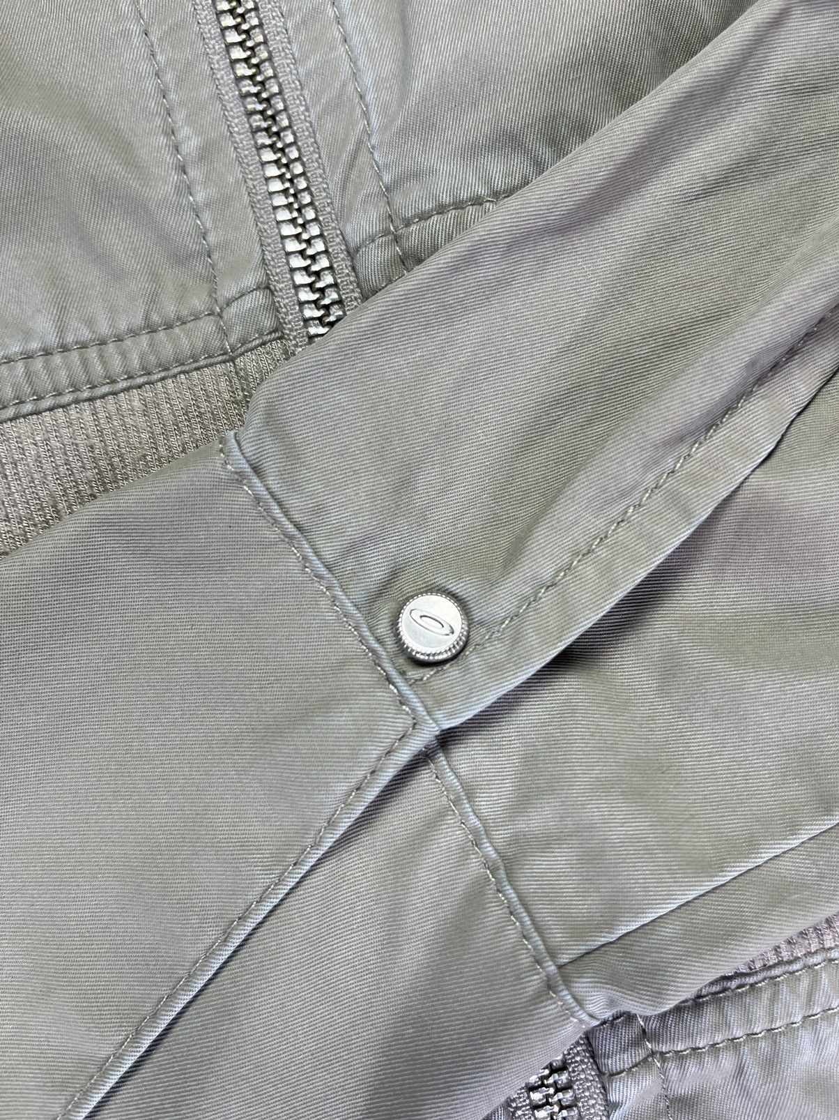 Japanese Brand × Oakley Vintage 90s Archive Oakley nylon cropped biker jacket Size S / US 4 / IT 40 - 14 Thumbnail