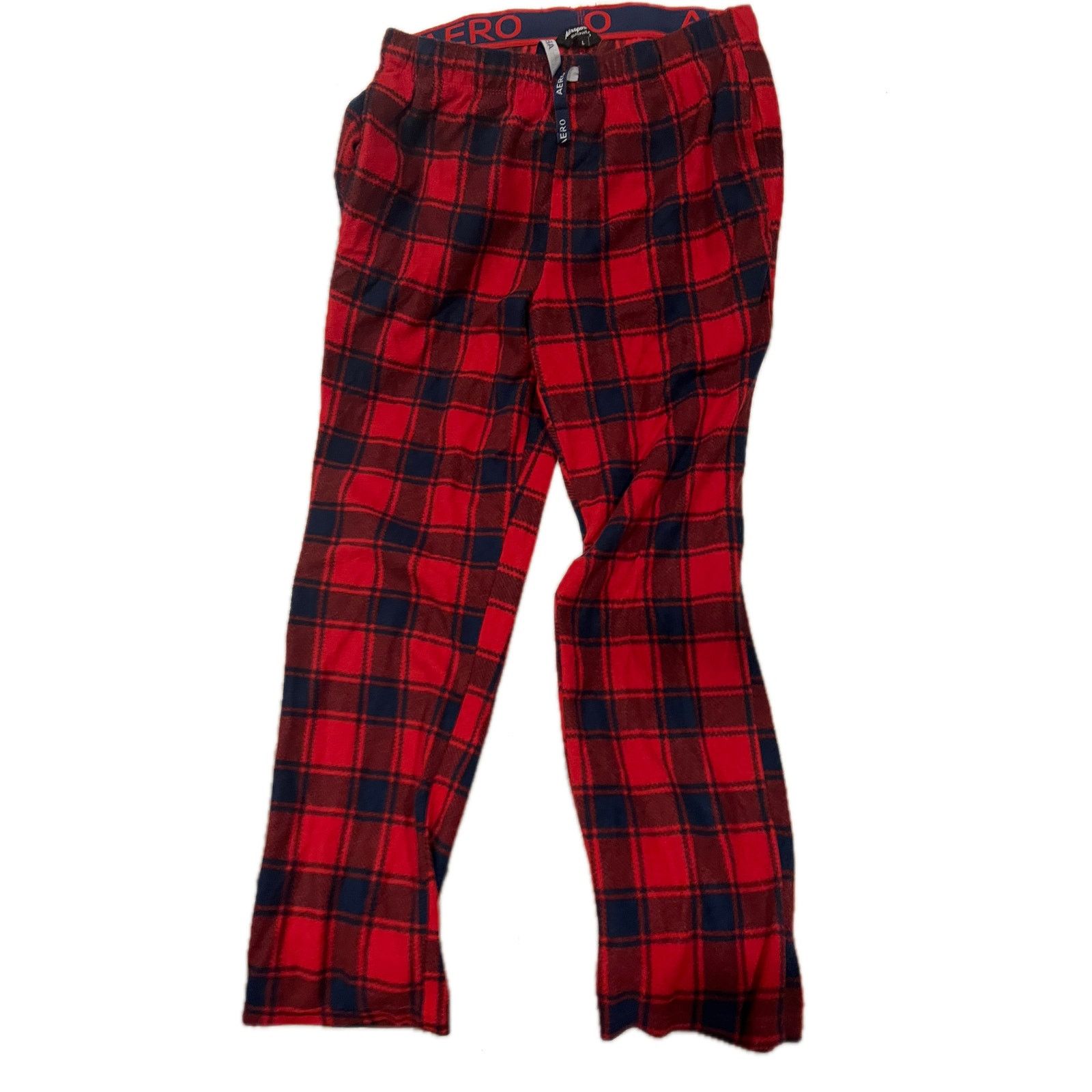 Aeropostale Aeropostale Red Checkered Lounge Sleepwear Pants Mens XL Size US 38 / EU 54 - 1 Thumbnail