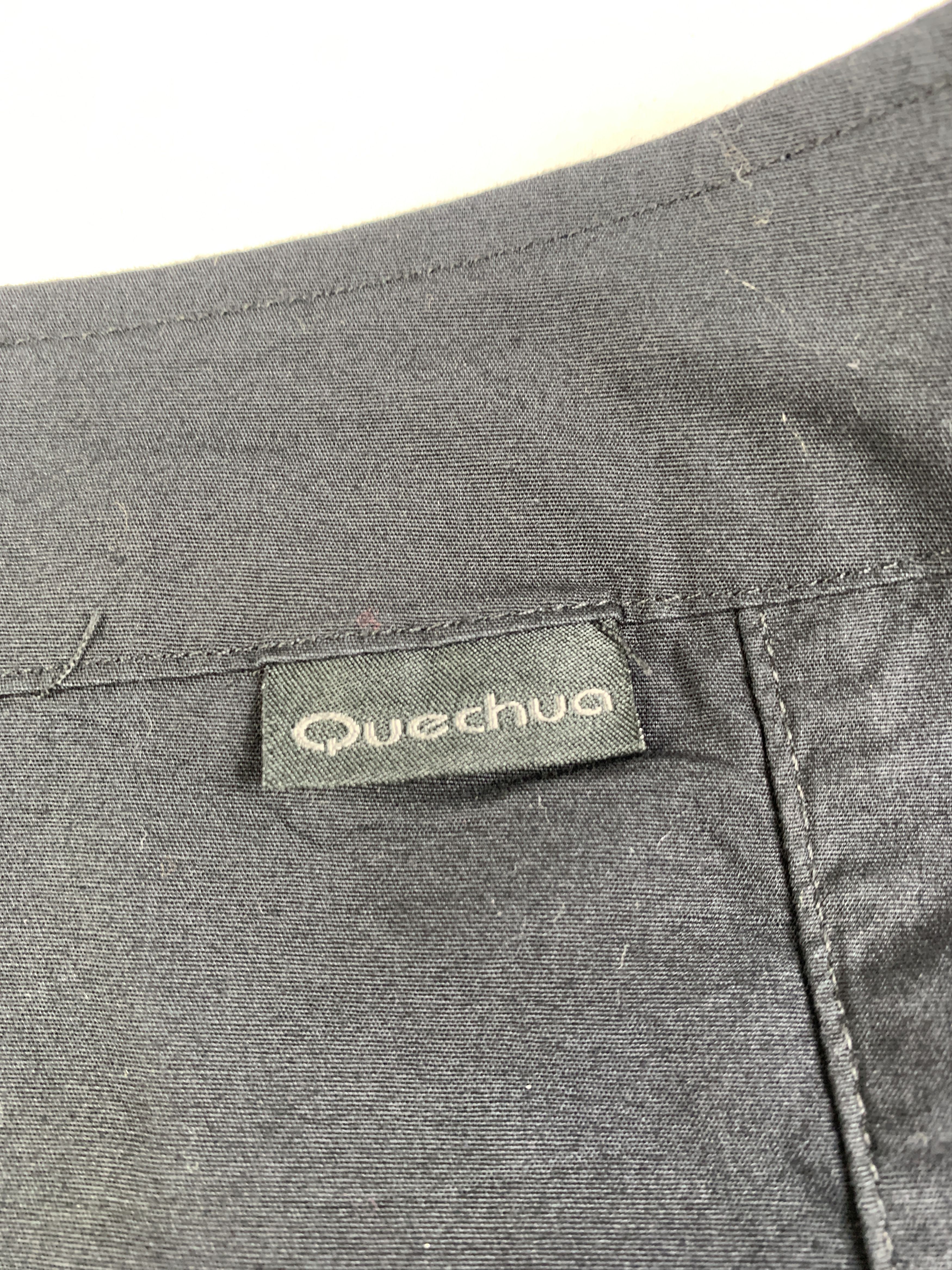 Japanese Brand Quechua Black Pocket Outer Wrapped Skirt (26-33) Size 28" / US 6 / IT 42 - 10 Thumbnail