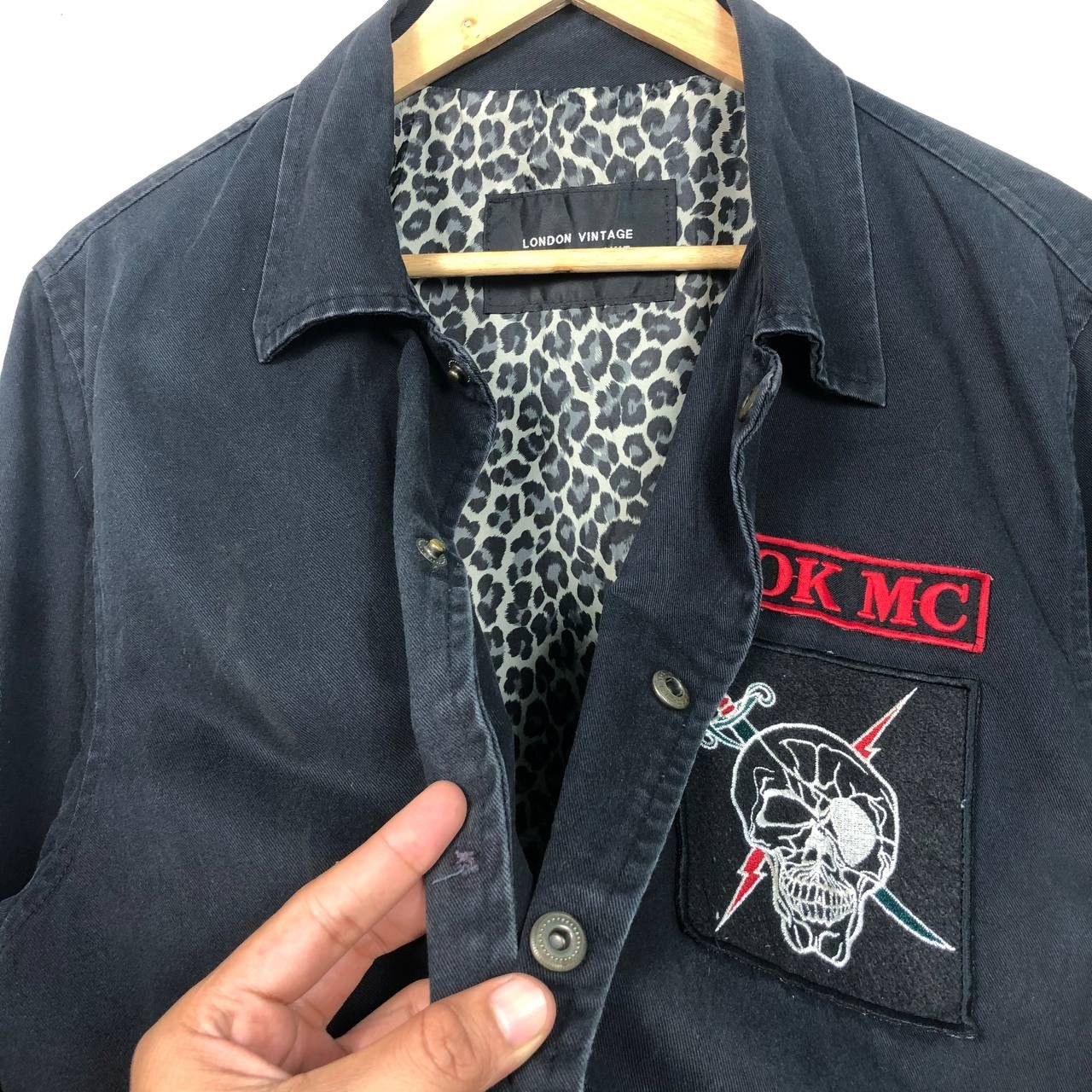 Rokit × Vintage Crazy London Vintage Design by Rokit Varsity Stadium Jacket Size US M / EU 48-50 / 2 - 12 Thumbnail
