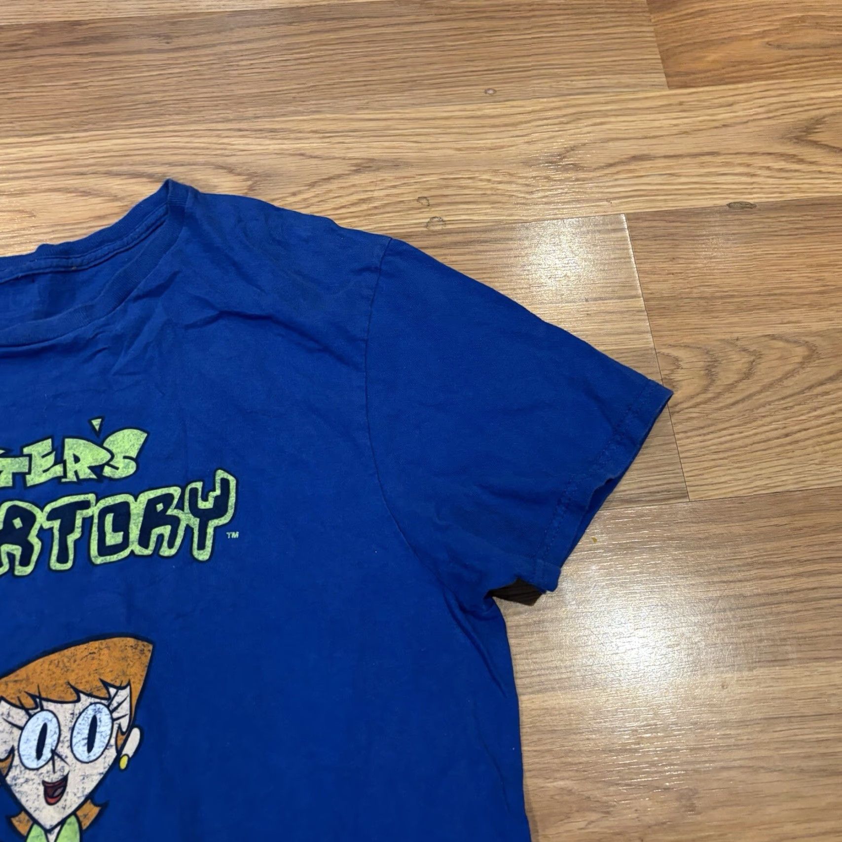 Vintage Cartoon Network Dexter's Laboratory Shirt Blue Men's Large Size US L / EU 52-54 / 3 - 5 Thumbnail