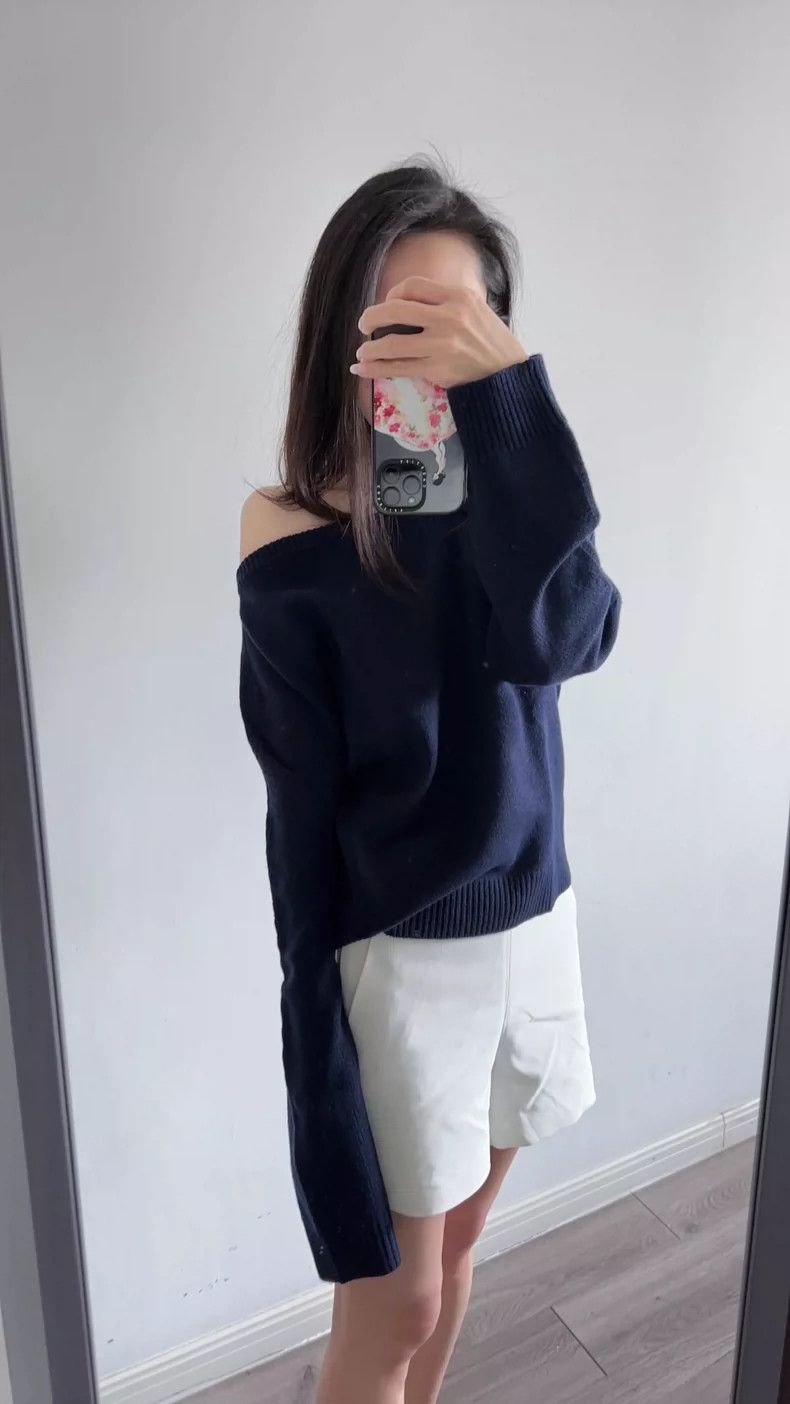 Helmut Lang Helmut Lang Shoulder Slit Leather Cord Sweater- dmc Size US M / EU 48-50 / 2 - 1 Thumbnail