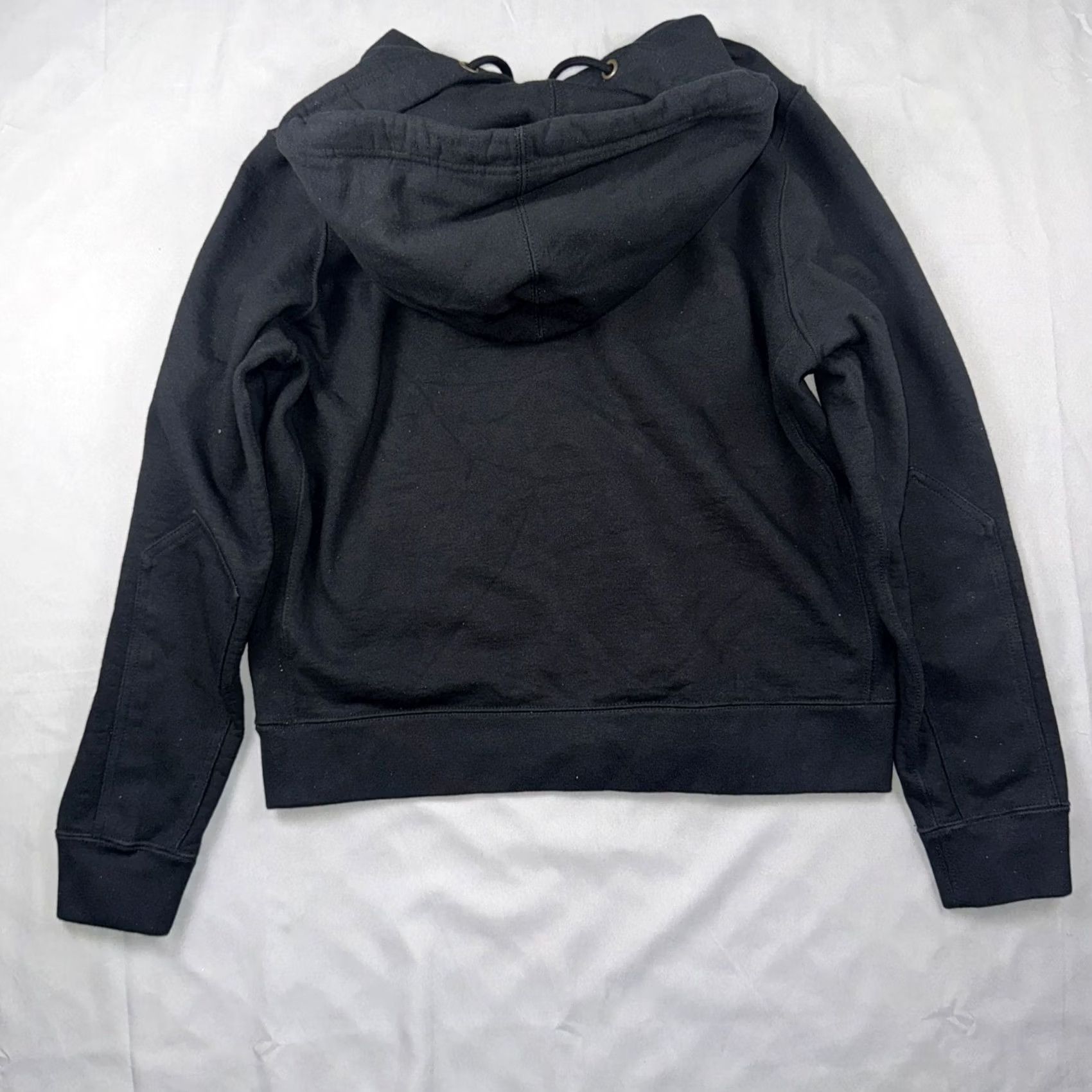 Vintage American Giant Classic Full Zip Hoodie Women M Black Size M / US 6-8 / IT 42-44 - 2 Thumbnail