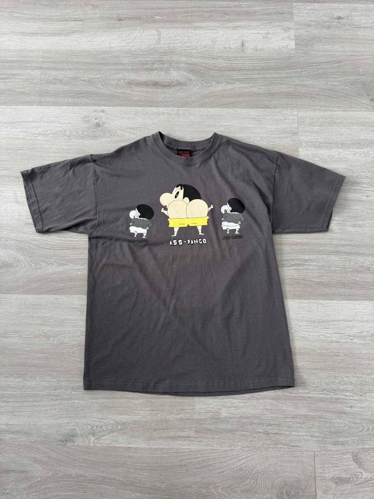 Vintage Vintage Crayon Shin-chan "Ass-Dance" t-shirt Shinnosuke 90s Size US L / EU 52-54 / 3 - 1 Thumbnail