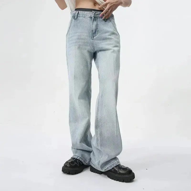 Japanese Brand Wide Leg Bottom Denim Size US 32 / EU 48 - 1 Thumbnail