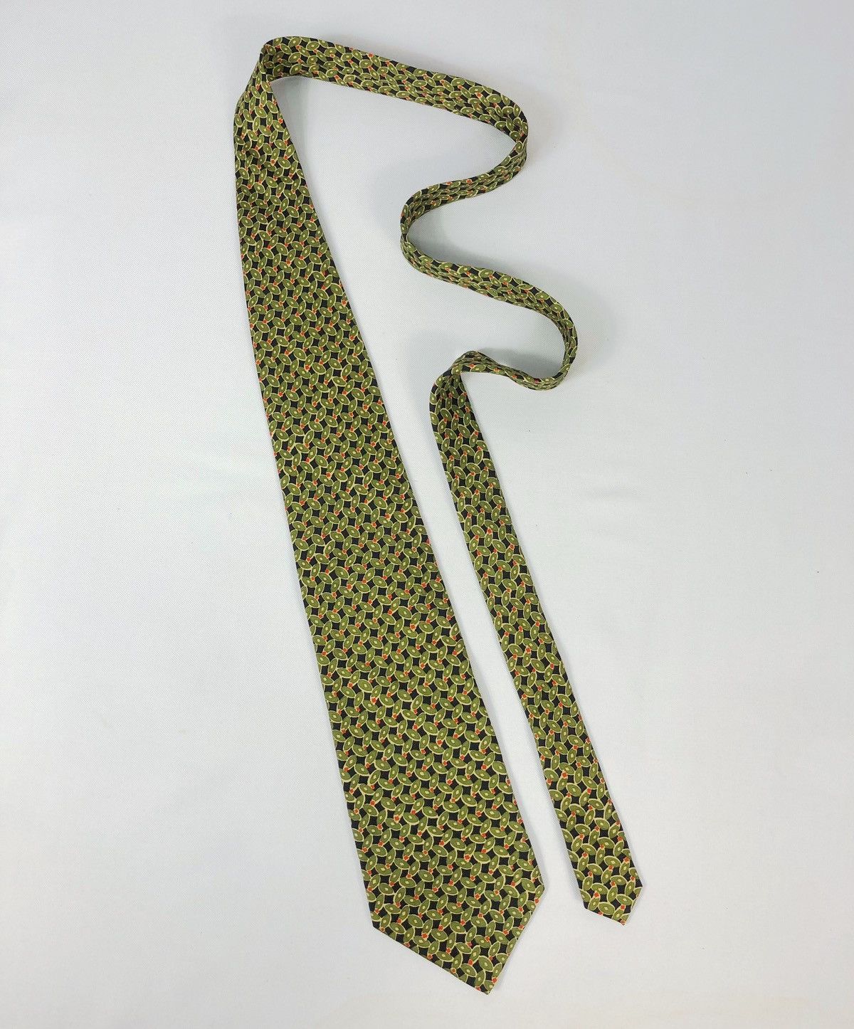 Givenchy Rare Vintage Monsieur Givenchy Silk Tie Size ONE SIZE - 2 Thumbnail