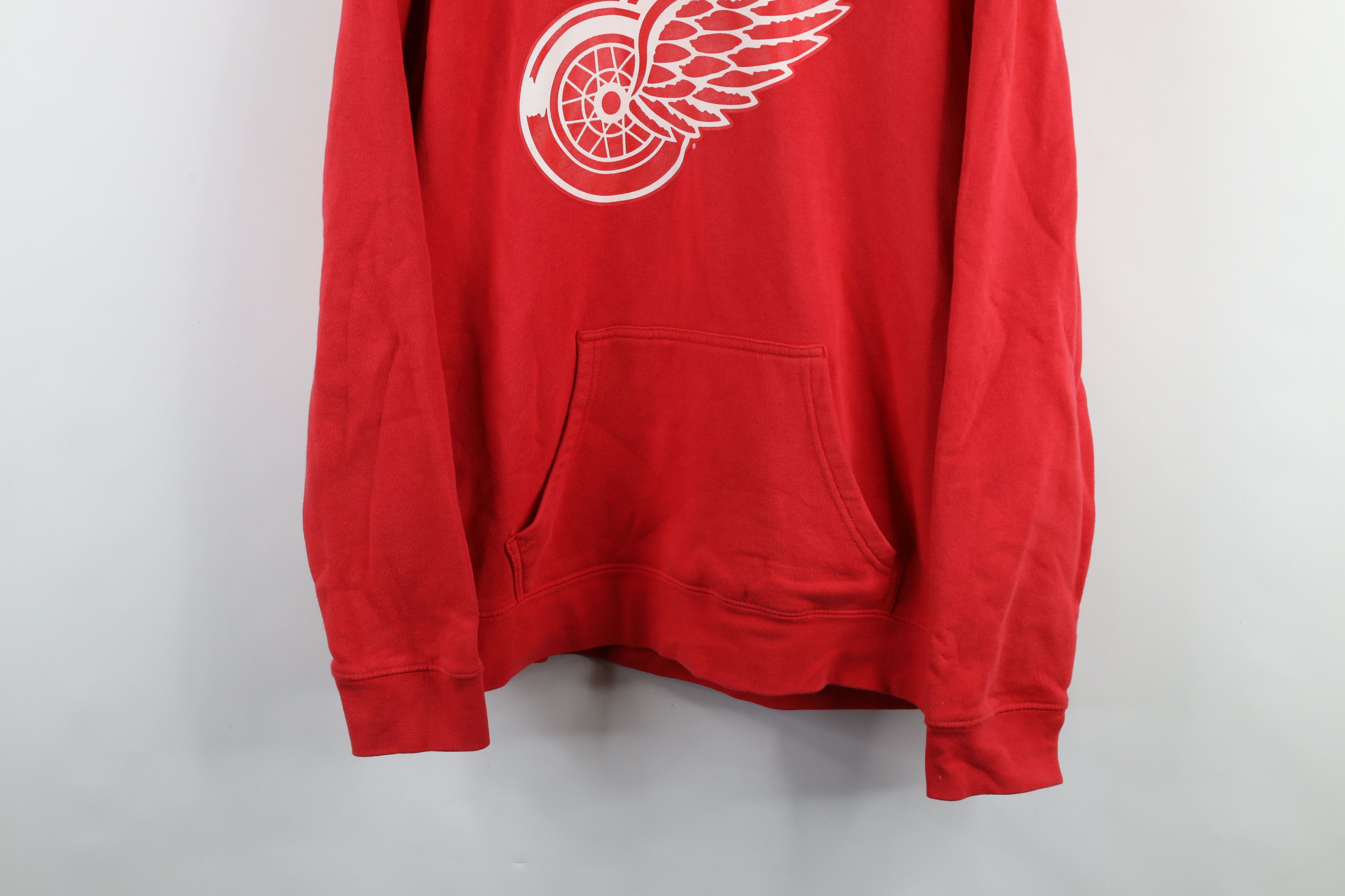 Vintage Fanatics Detroit Red Wings Hockey Jersey Hoodie Sweatshirt Size US XL / EU 56 / 4 - 3 Thumbnail