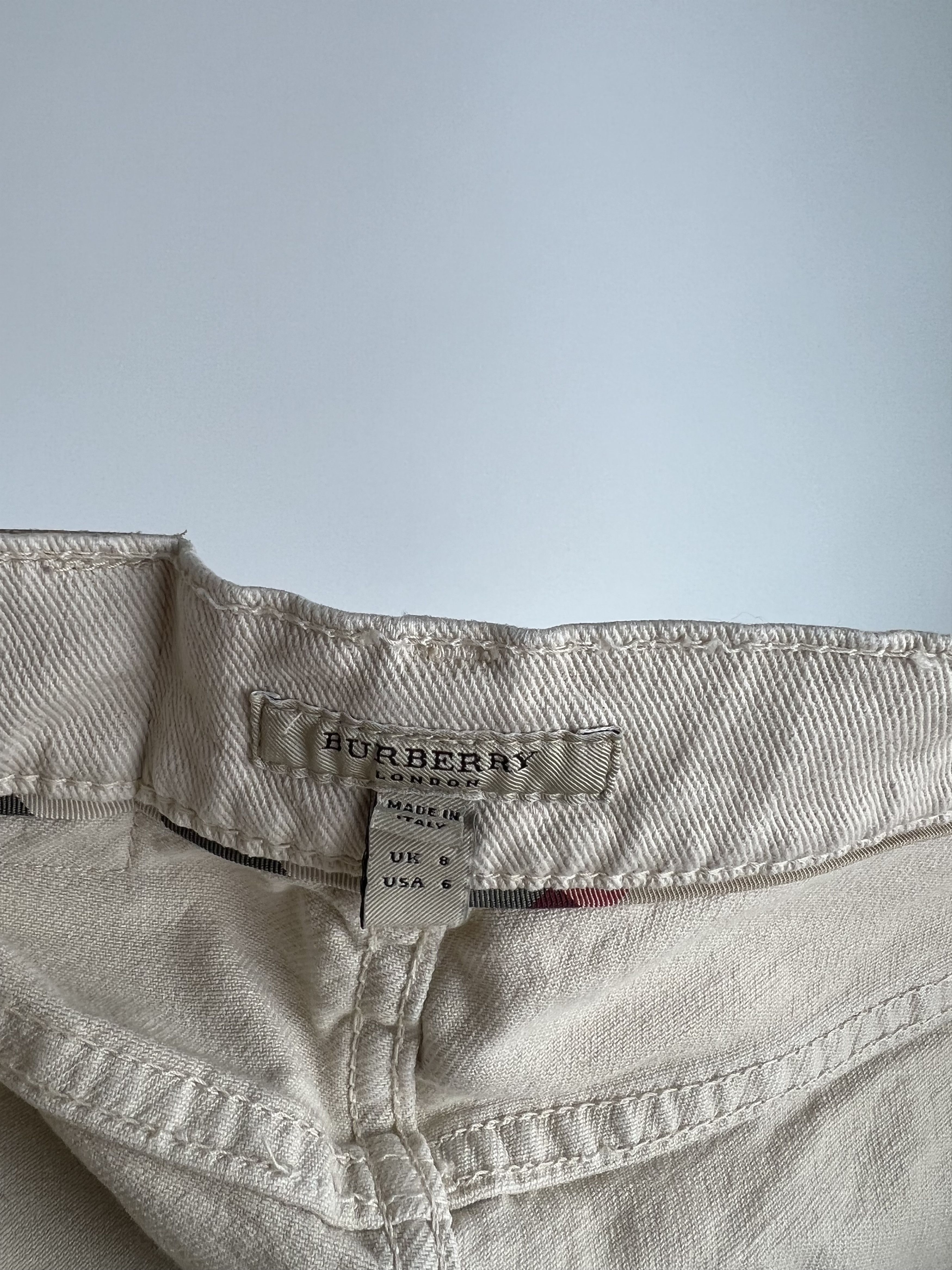Burberry Burberry London Capri Jeans Women's Size 28 Size 28" / US 6 / IT 42 - 6 Thumbnail