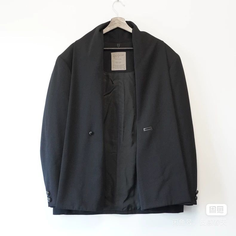 Yohji Yamamoto yohji yamamoto1991 AW Taoist Robe Tortoise Shell Button Jac Size US M / EU 48-50 / 2 - 3 Thumbnail