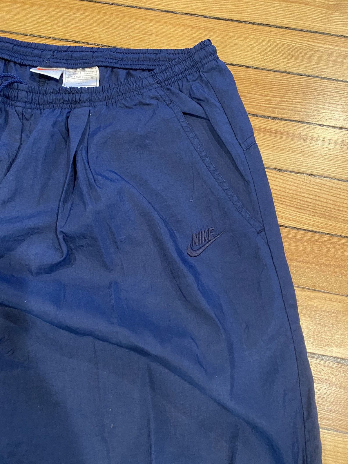 Nike Vintage swishy pants nike L Size US 34 / EU 50 - 3 Thumbnail