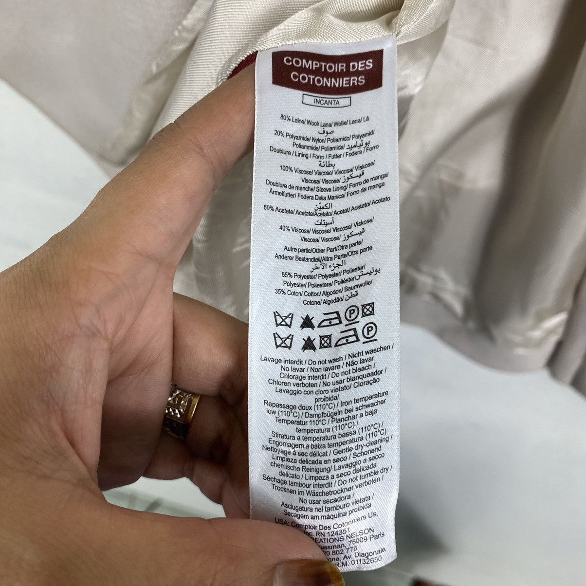 Designer × Japanese Brand Comtoir des Cotoniers trenchcoat Size S / US 4 / IT 40 - 11 Thumbnail