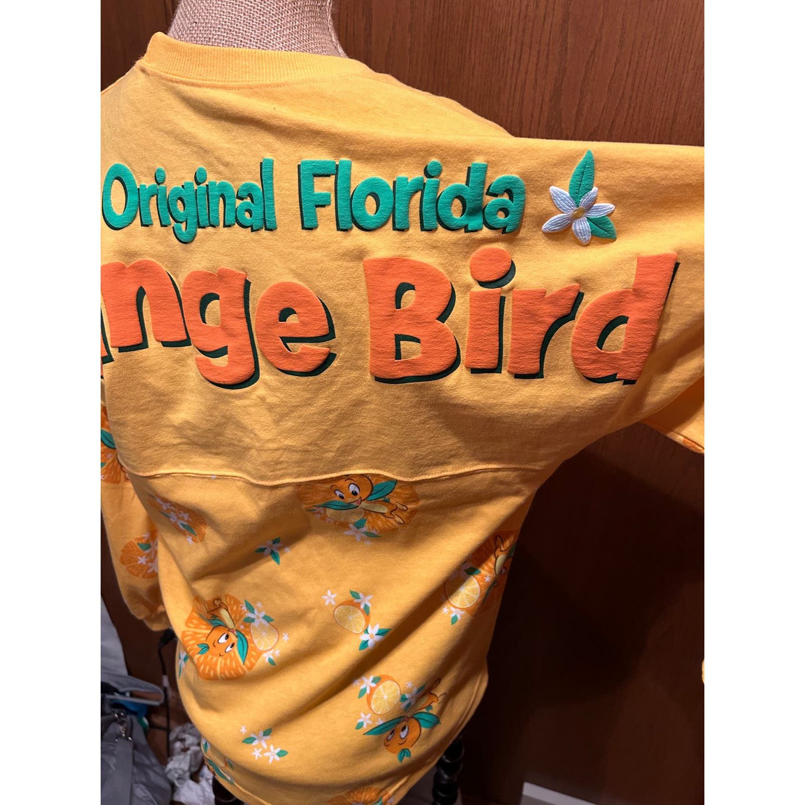 Disney 2022 Epcot Flower Garden Festival Orange Bird Spirit Jersey Size US S / EU 44-46 / 1 - 5 Thumbnail